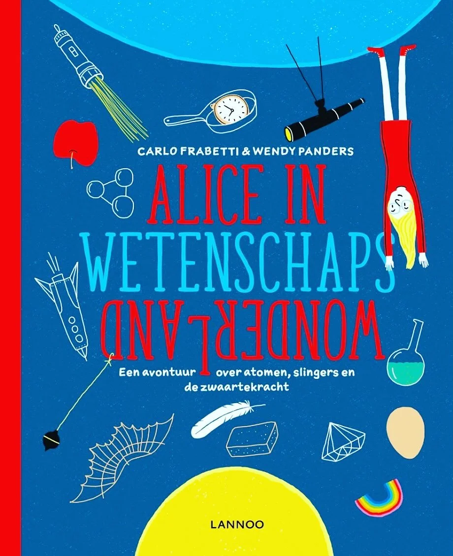 Boekentip 📚: Alice in wetenschapswonderland. Ga mee op avontuur met Archimedes, Galileo, Democritus, Da Vinci, Newton &amp; Darwin. Vinden jullie het ook zo leuk om zelf iets bij te leren wanneer je voorleest aan je kind? 😊 Dan vraag ik me telkens 