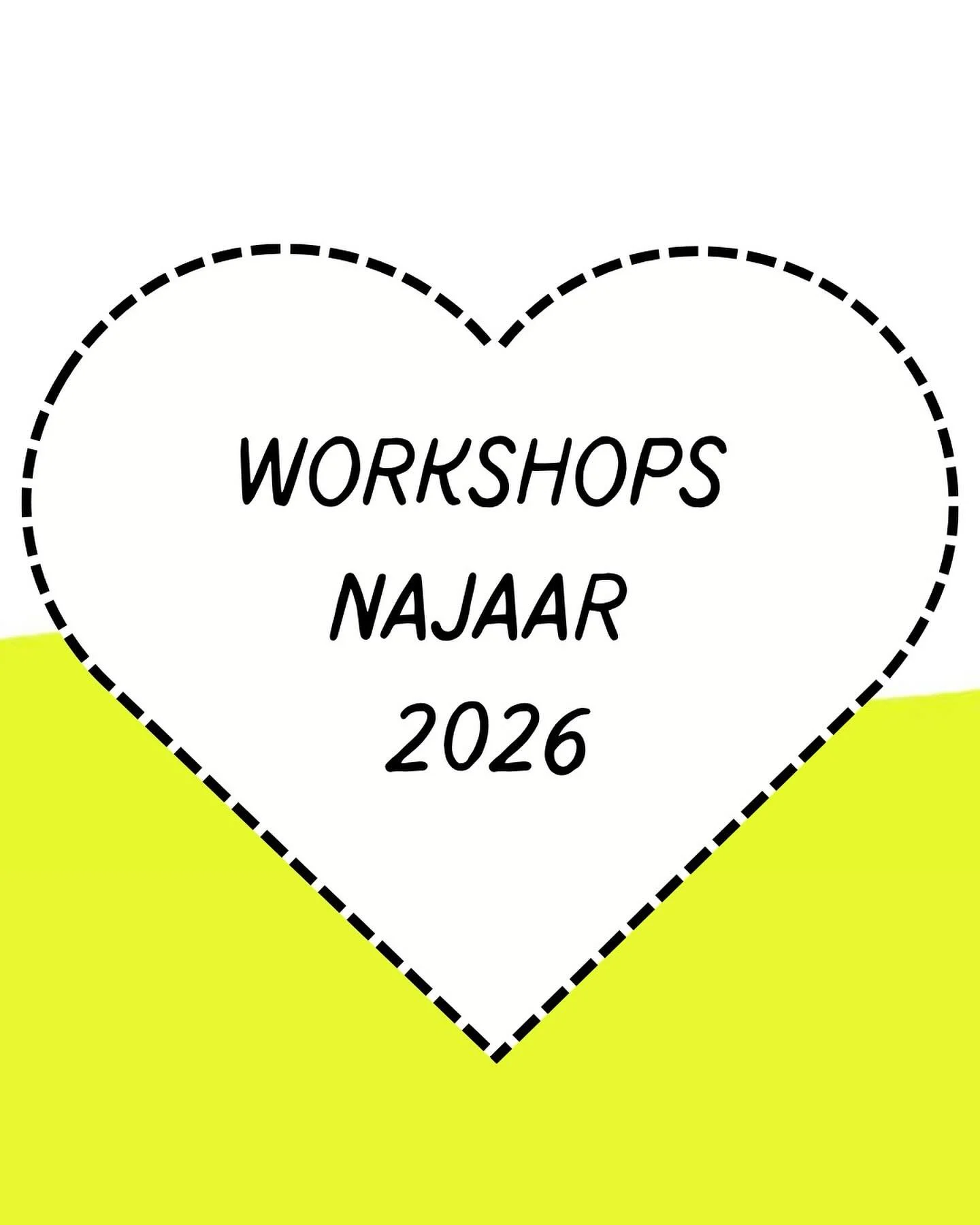 Benieuwd naar de nieuwe workshops voor het najaar? Binnenkort kan je inschrijven. Telkens op zaterdag van 10u tot 11u30 in Antwerpen. 🦙