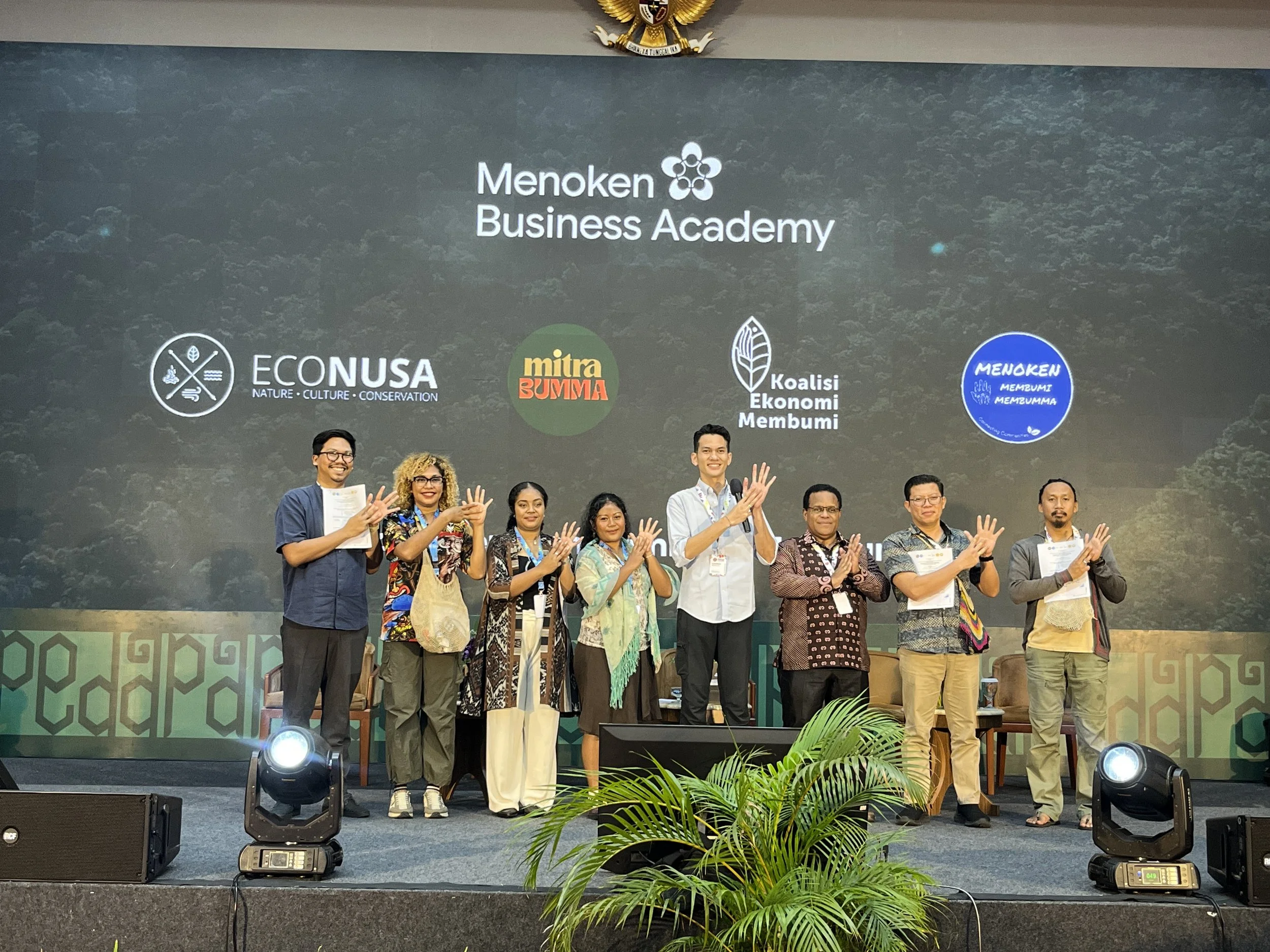 The launching of Menoken Business Academy