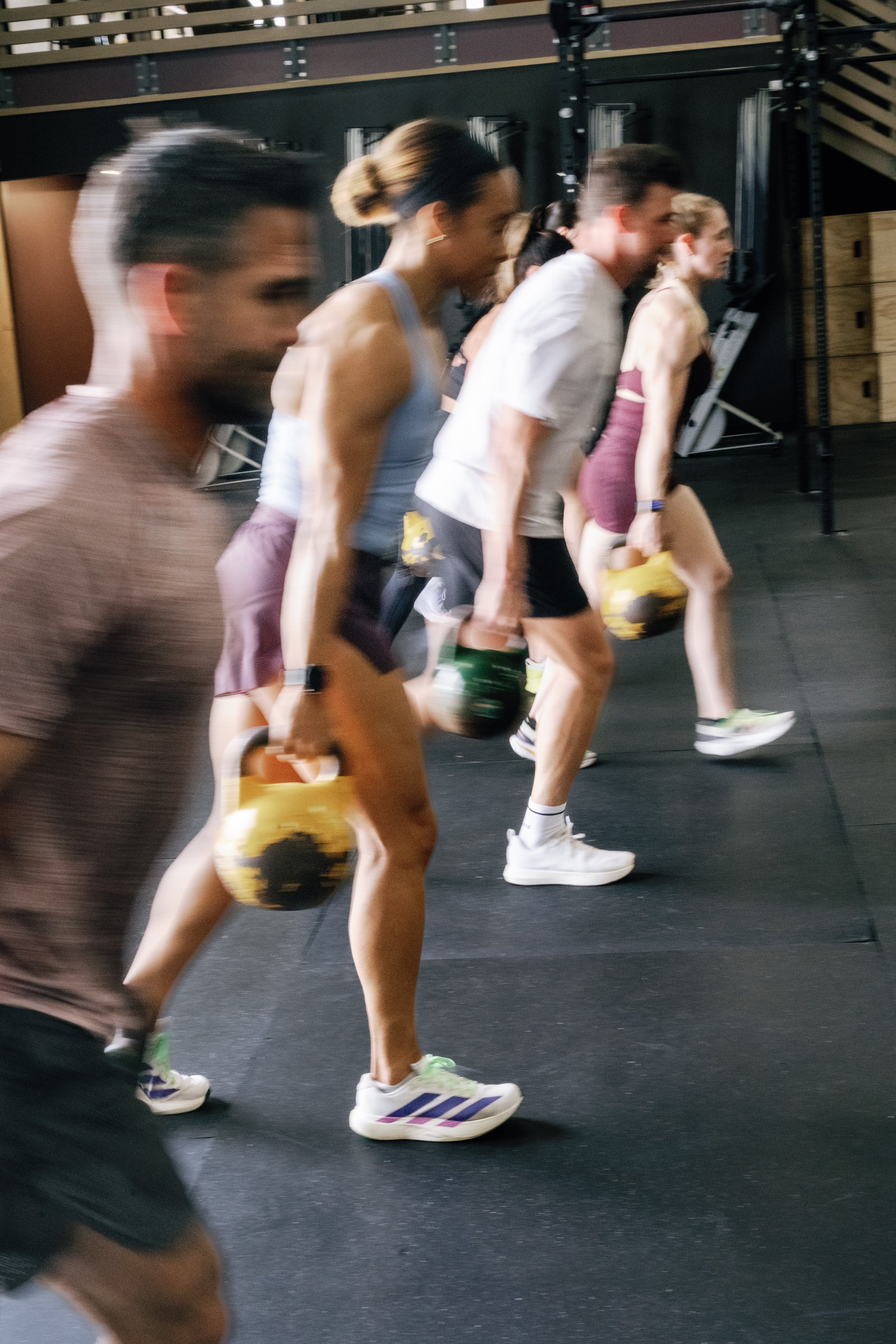 HYROX training simulation event at Geaux Athletic Club Baton Rouge