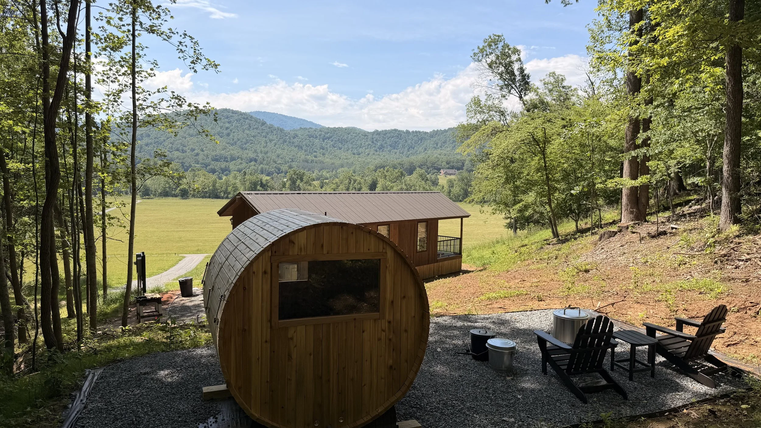 Views of the Blue Ridge Luxury Tiny Home Rental