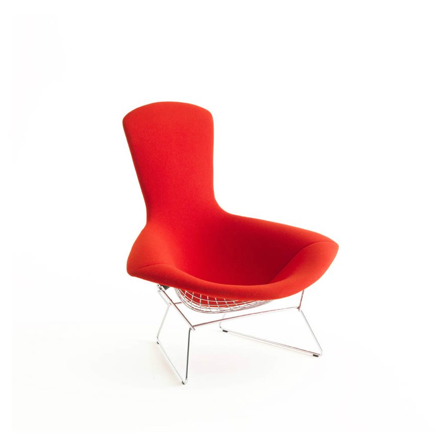 Knoll bird chair harry bertoia vintage refurbished design fauteuil