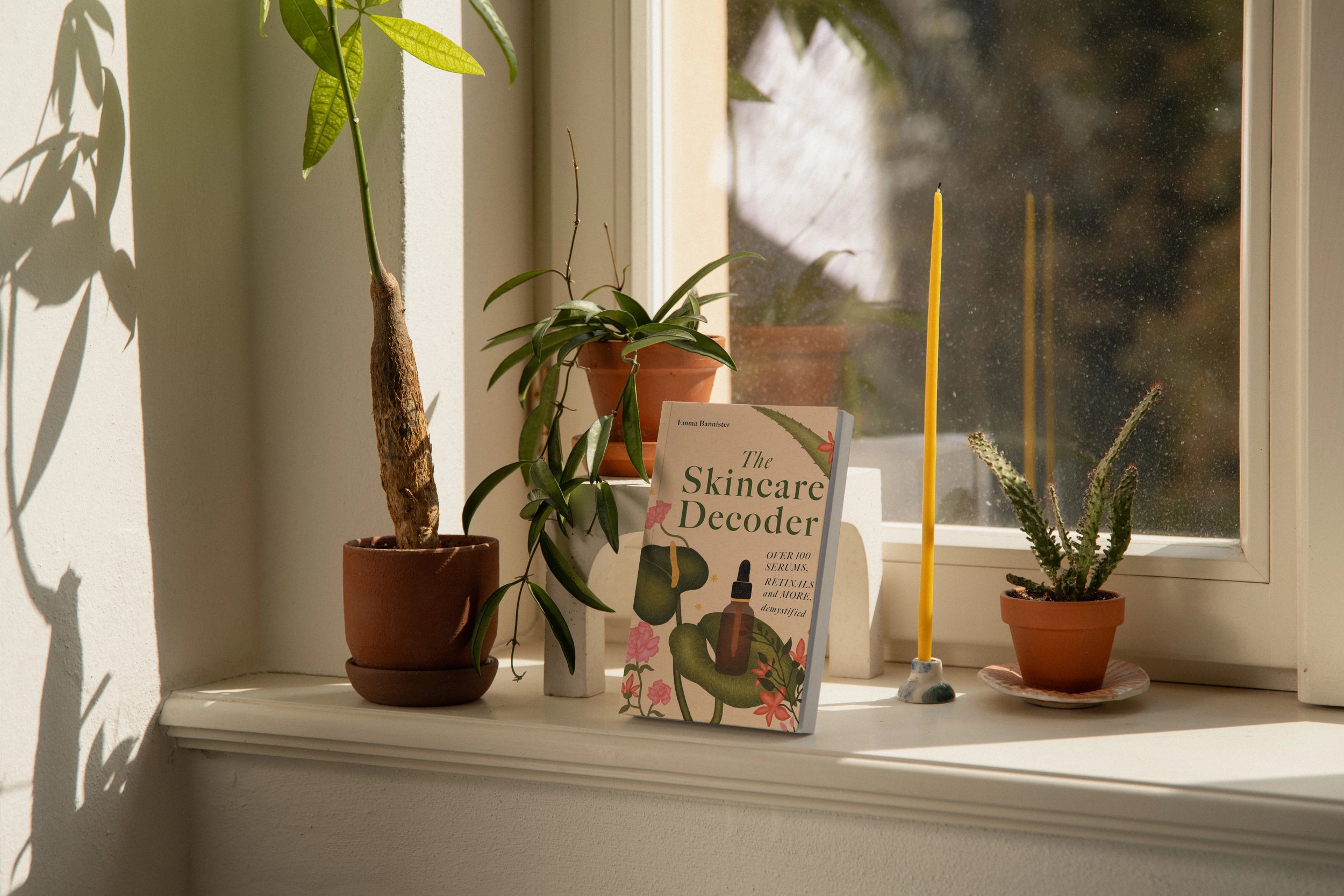Mockuuups Softcover book mockup on a windowsill with plants.jpeg