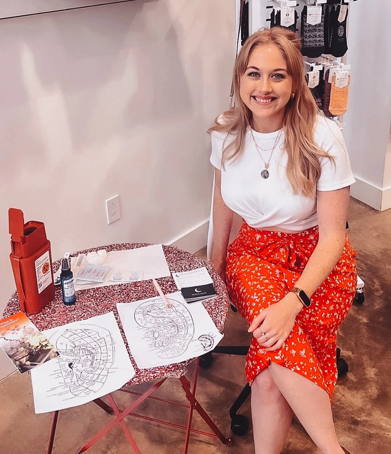 Happy to be set up for an acupuncture Q&amp;A with free auricular (ear) acupuncture for anyone that wants a little taste of what acupuncture feels like. Here at at Pure Barre's Downtown Pittsburgh location from 9am-11am. 

I am a member of this studi