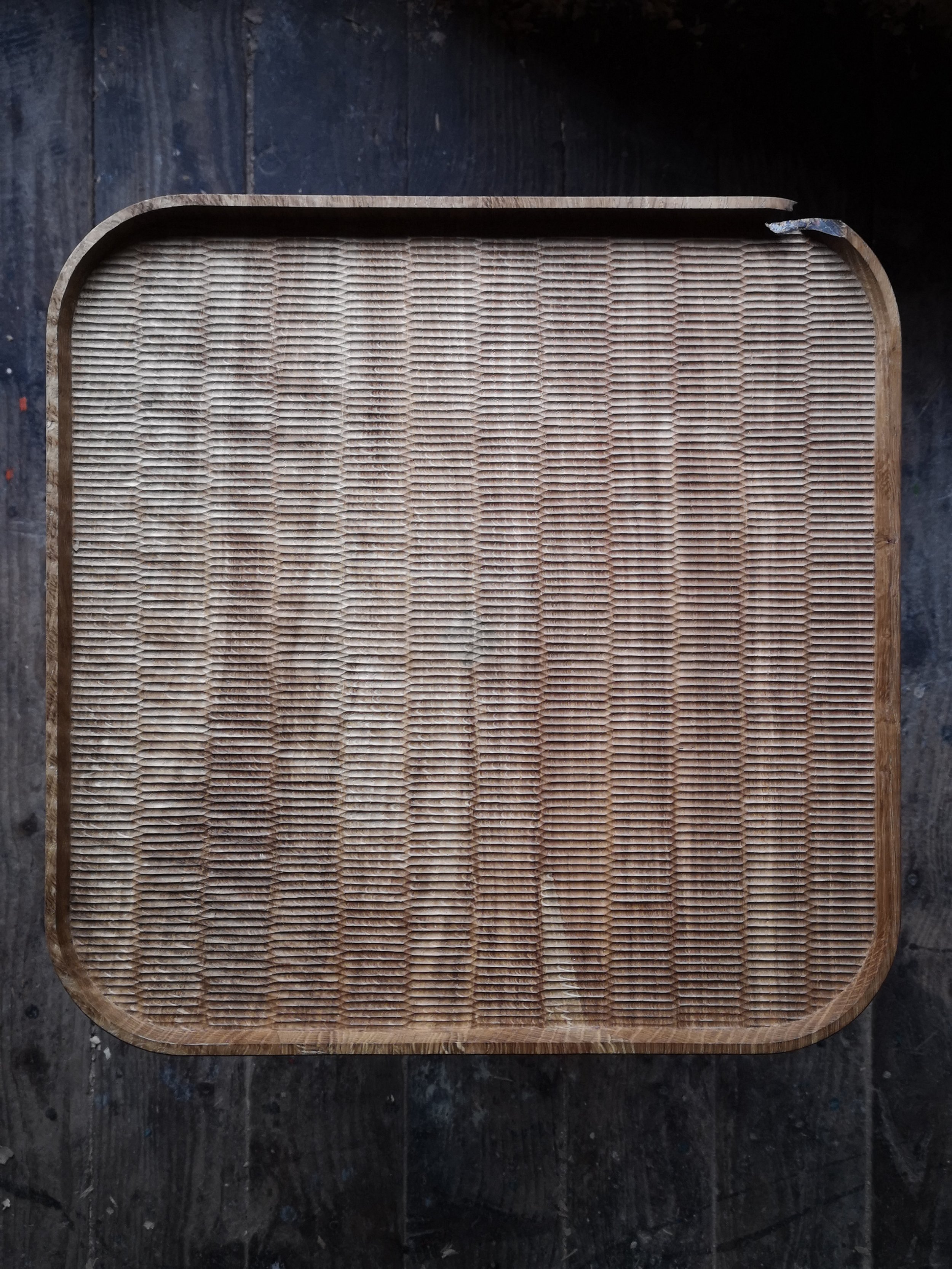 Hand Carved Tray