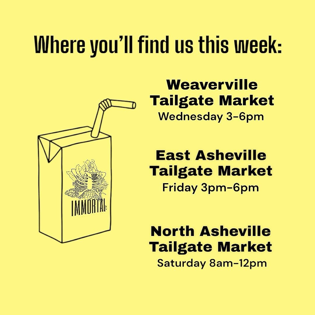 Come see us this week! 

#organic #smallbusiness #coldpressedjuice