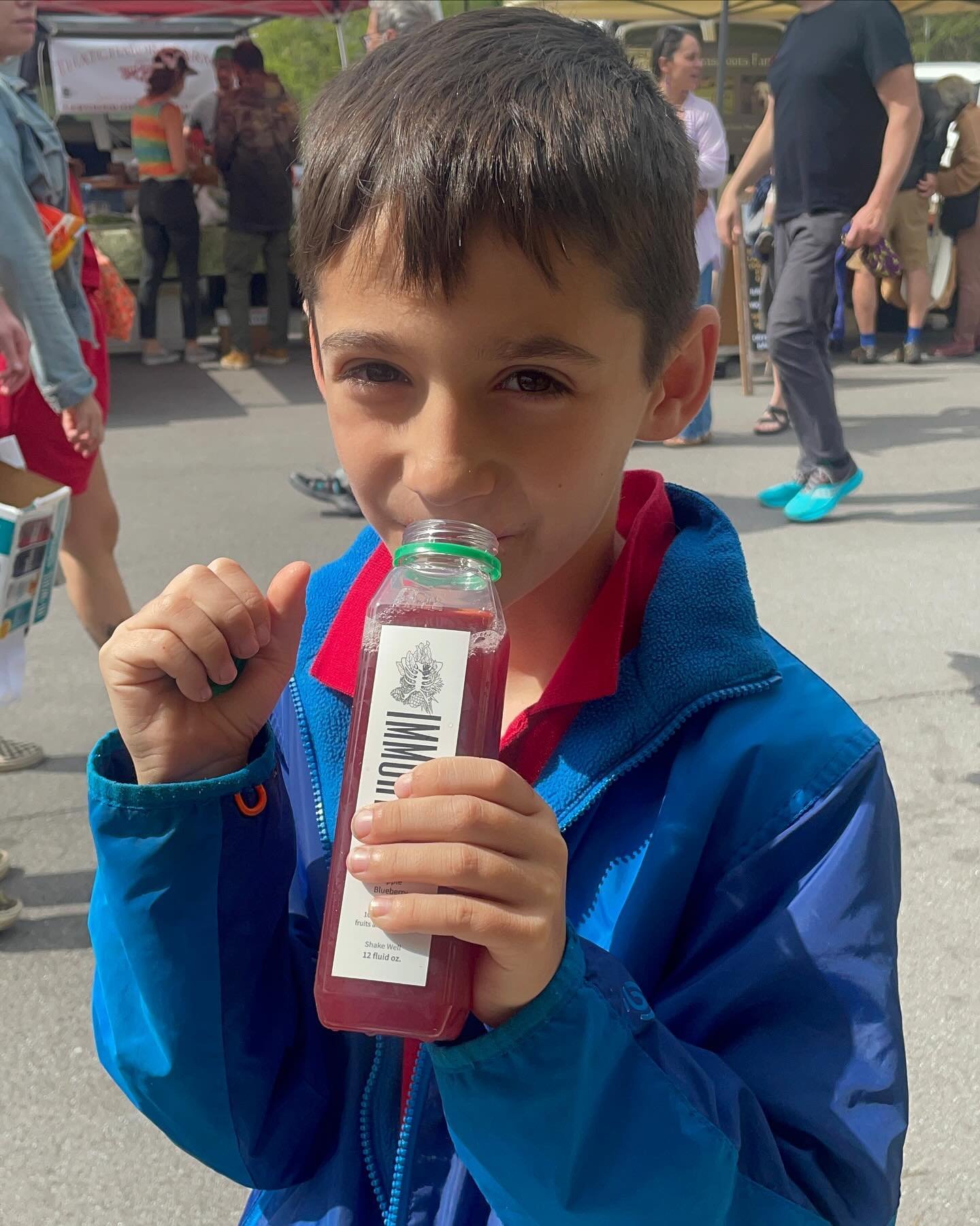 This sweet boy loves his immortal juice and asked me to hashtag this post #ilovedrink 

#organic #coldpressed #juice #avl