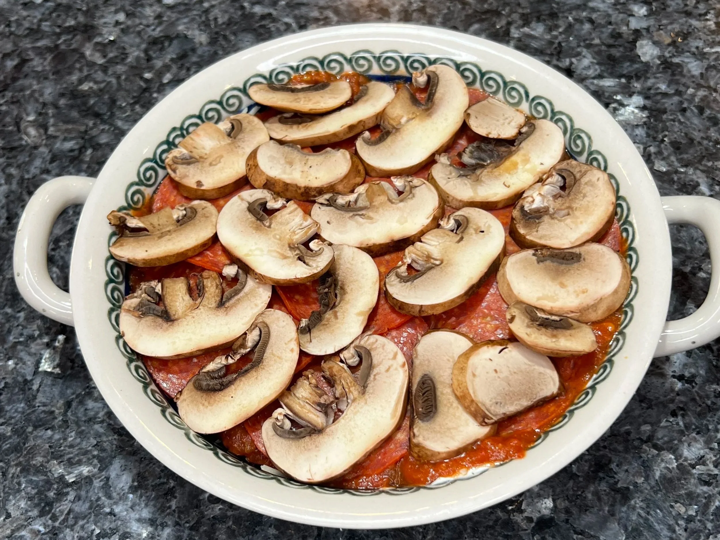 Add Desired Pizza Toppings