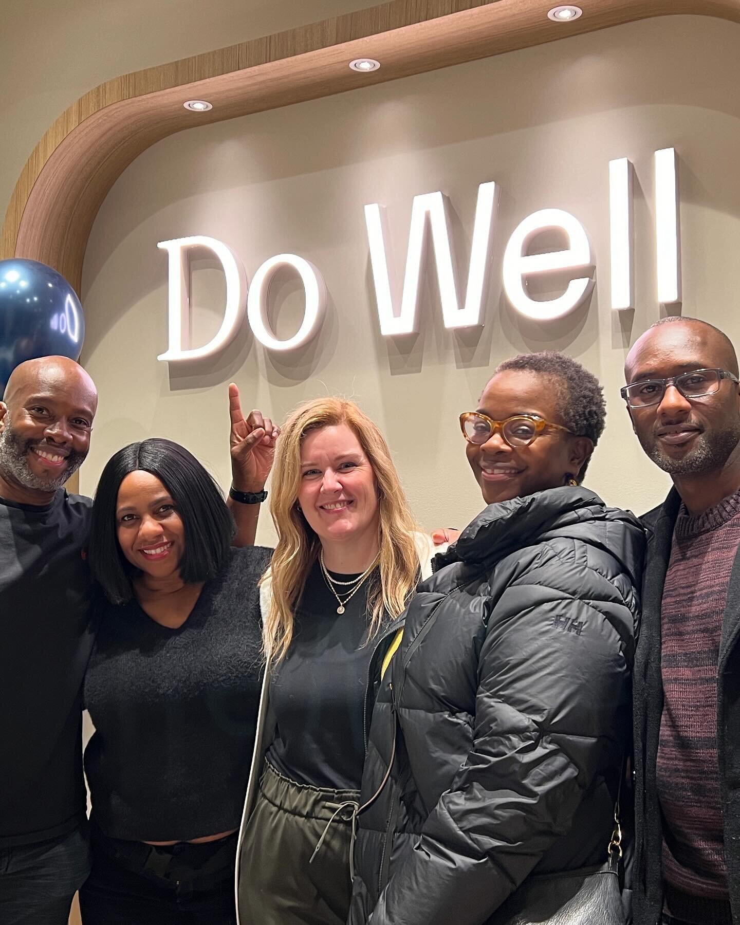 Last night, @we.do.well celebrated its official opening with an epic launch party! Co-founders @andrewsabarre and @lumbachristina have crafted something truly special, and I&rsquo;m grateful to be part of this incredible team. The future looks bright