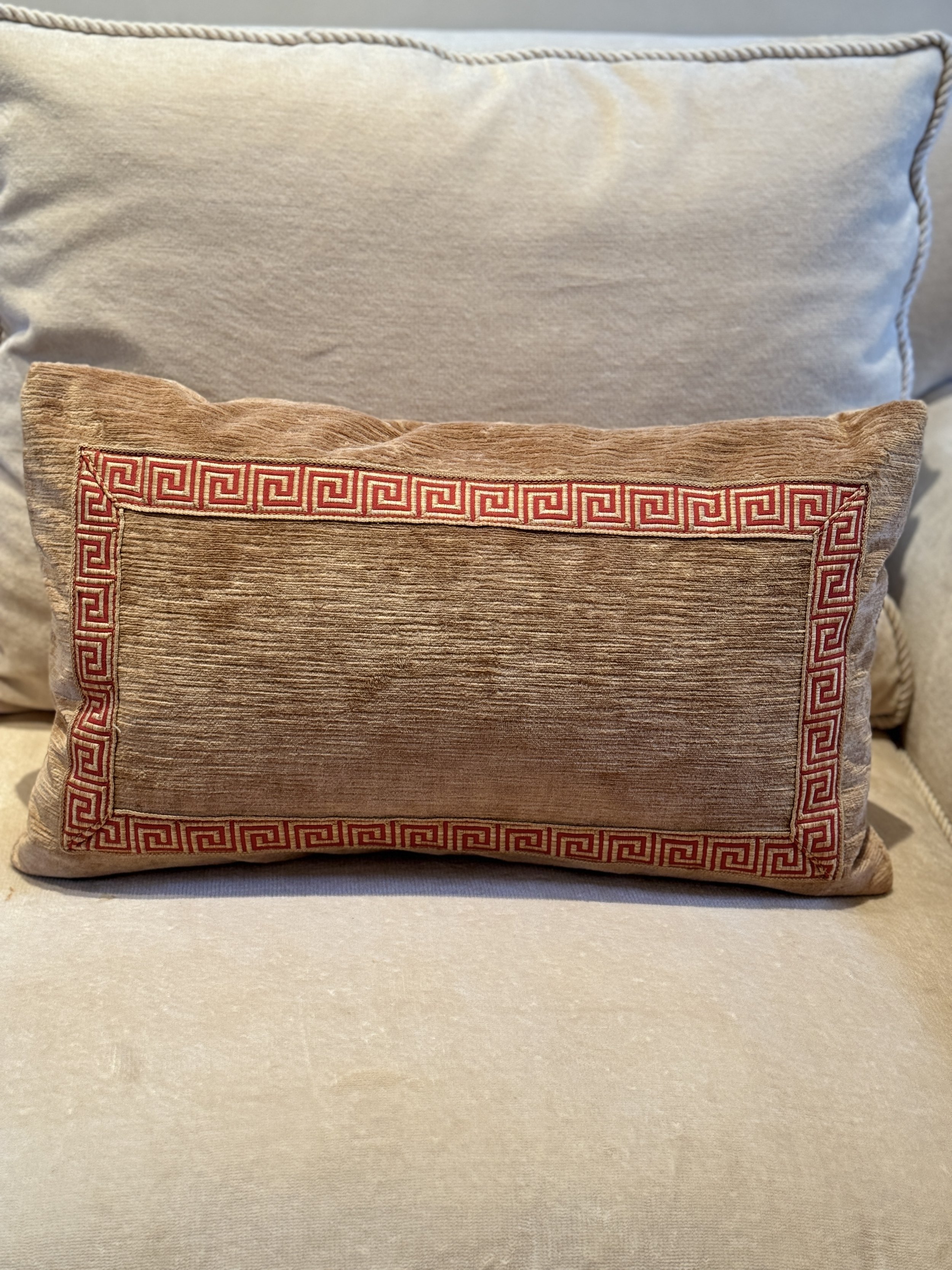 Linen Velvet pillows