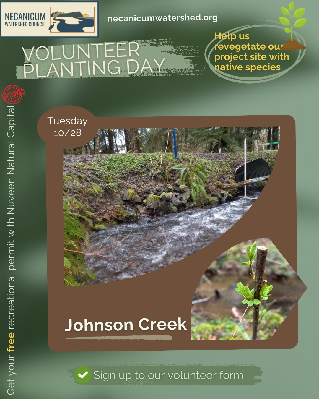 Johnson Creek Planting Day