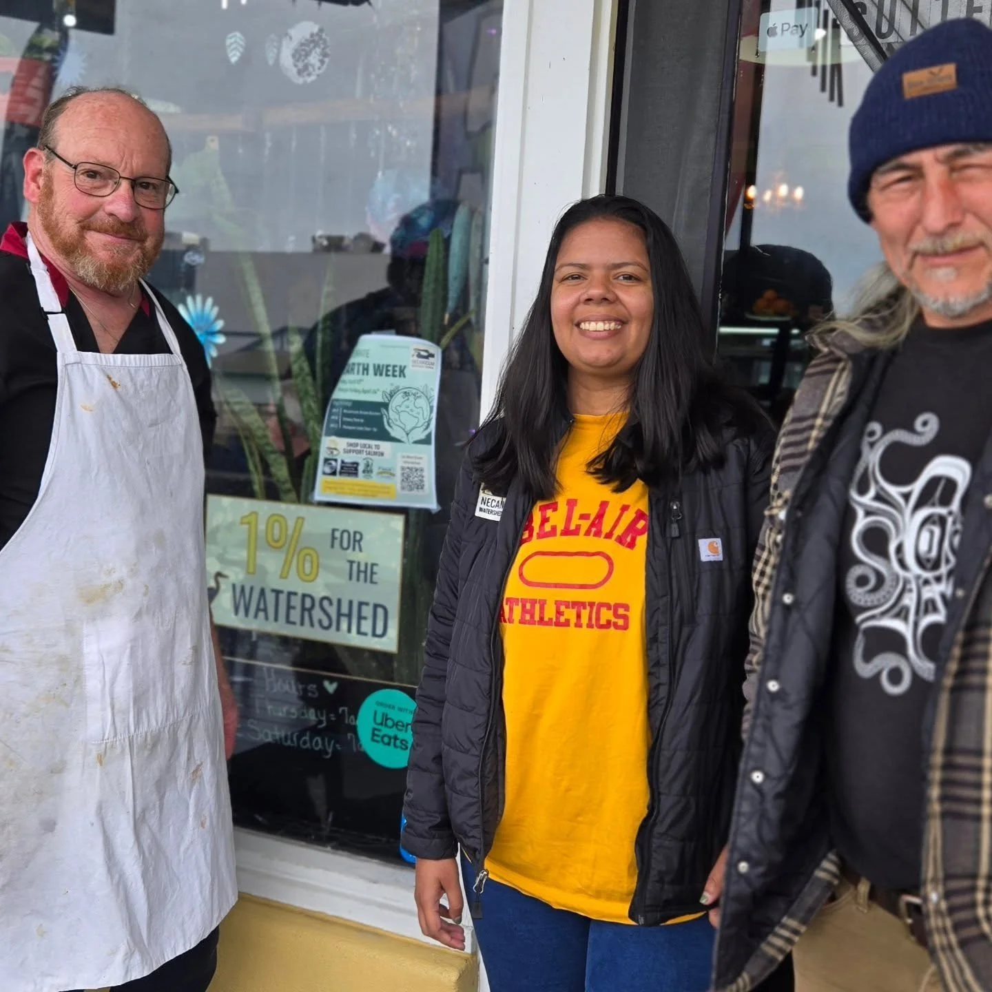Head on over to our friends at Chalkboard Cafe this week and a portion of proceeds will go to the Watershed Council in honor of Earth Week! Thank you Ken and Angela for being a 1% for the Watershed partner! 

Same goes for our friends at @cleanlinesu