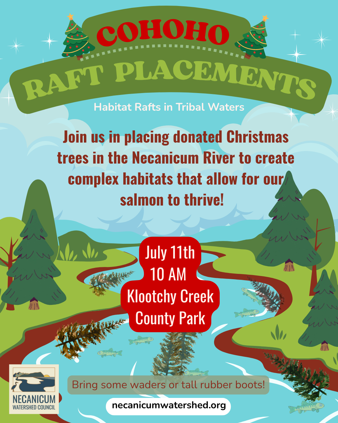 COHOHO Raft Placements 