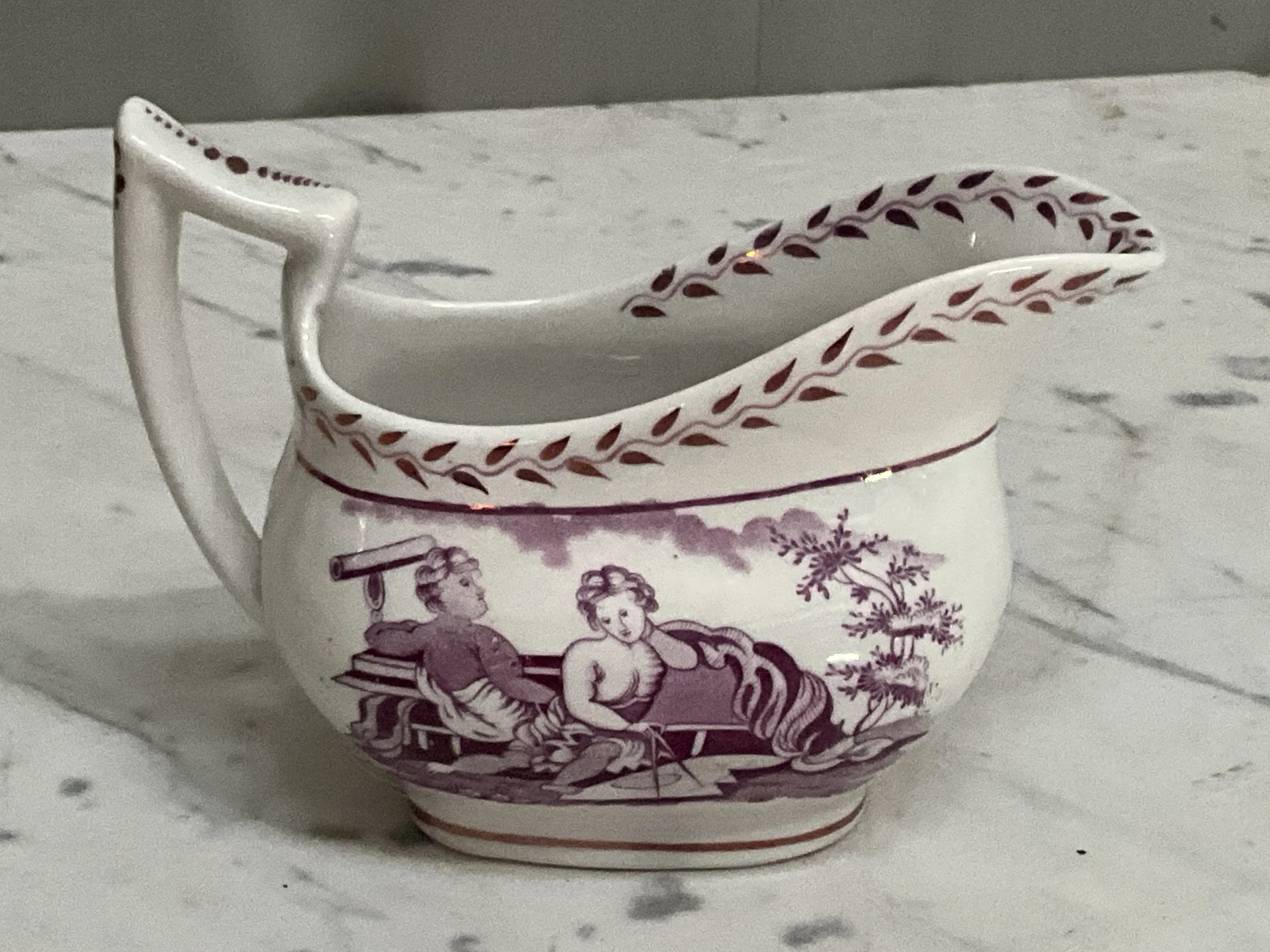 Lucullus Antiques English Antique 19th Century Porcelain Tea Set