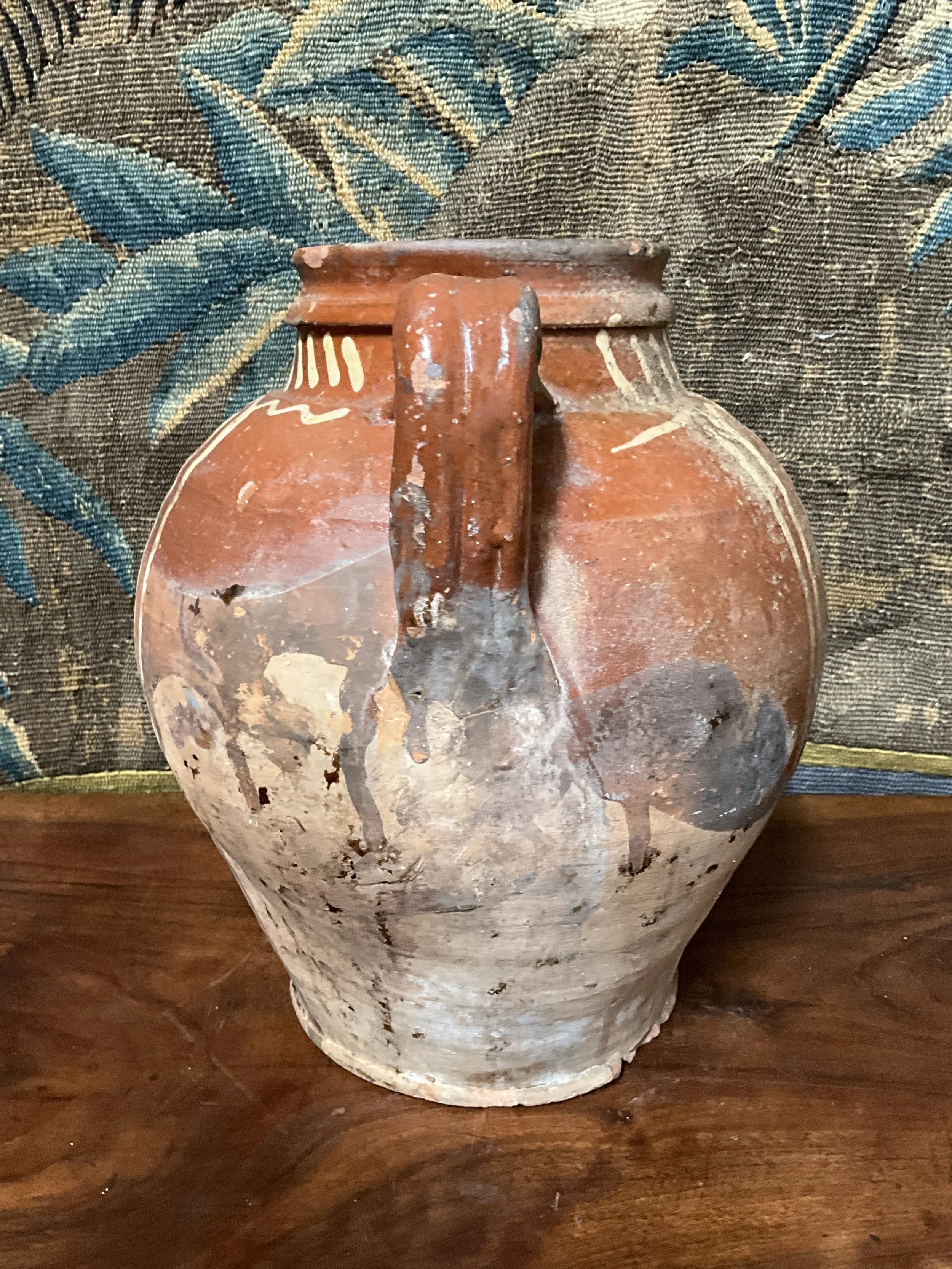 Lucullus Antiques French Antique 19th Century Pottery Jug