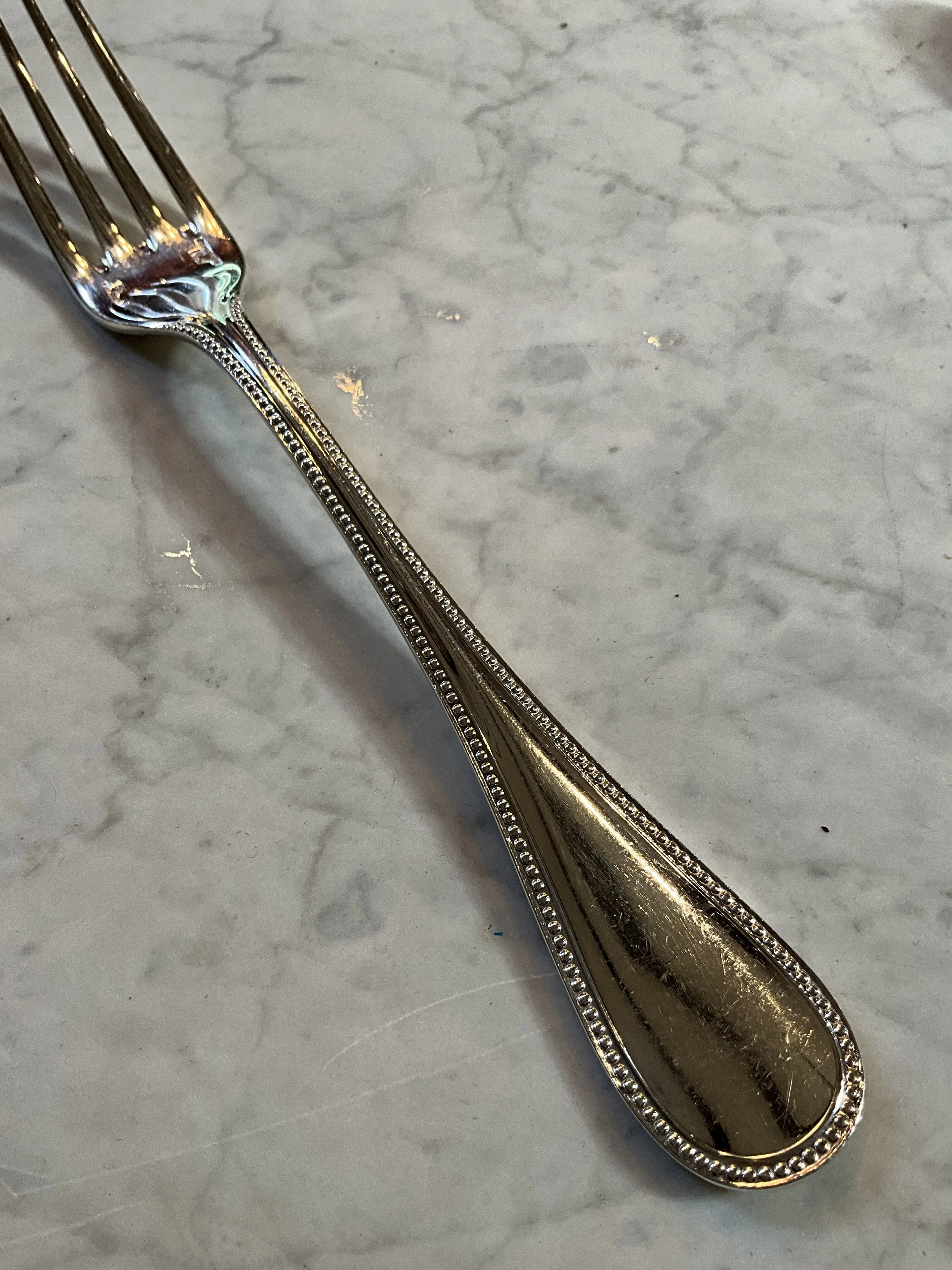 Lucullus Antiques French Antique 1940s Flatware Service, Christofle