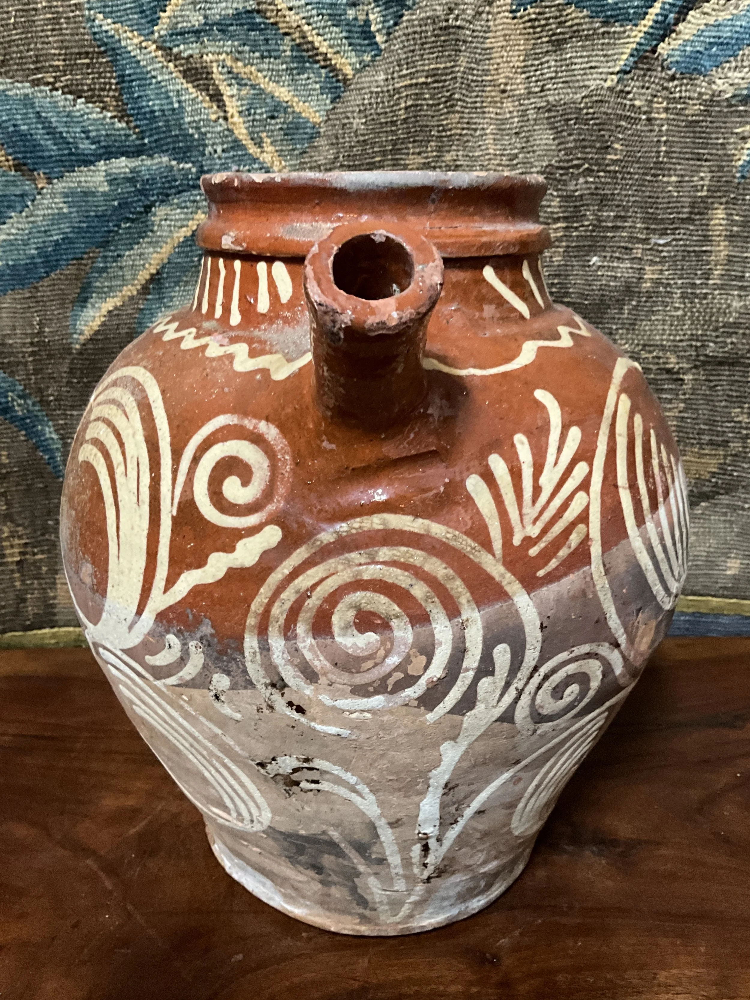 Lucullus Antiques French Antique 19th Century Pottery Jug