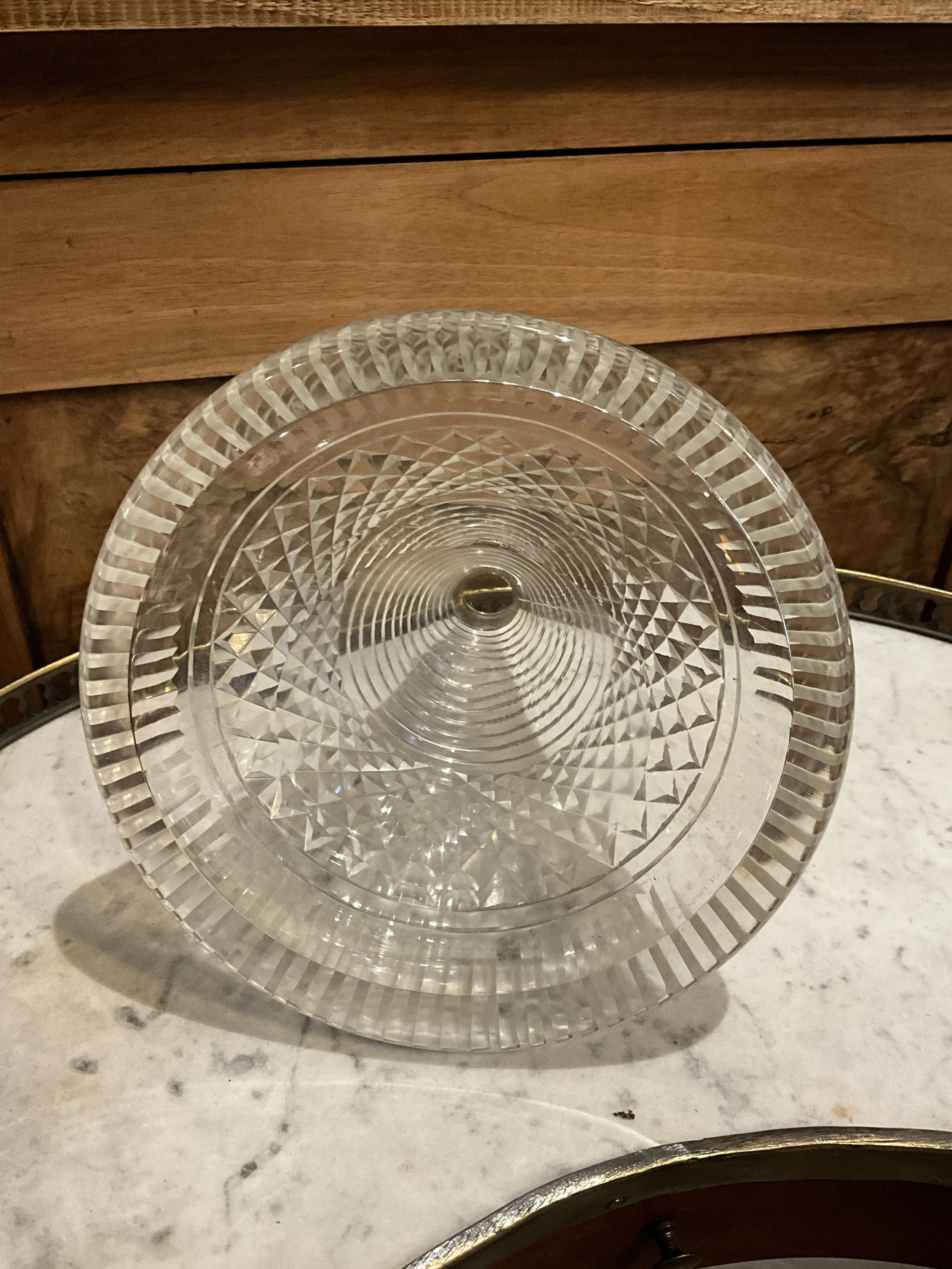 Lucullus Antiques English Antique 19th Century Cut Glass Ship’s Decanter