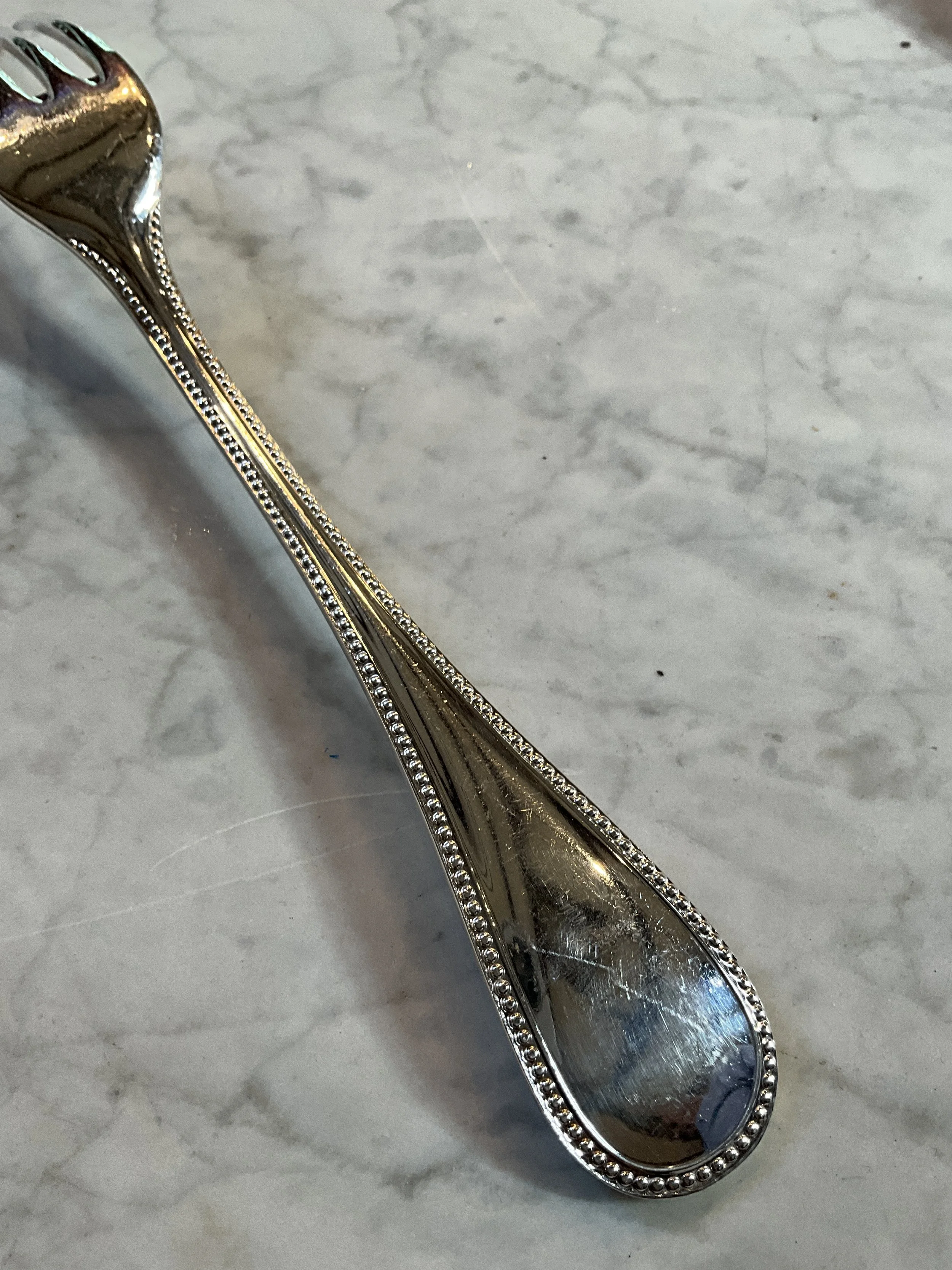 Lucullus Antiques French Antique 1940s Flatware Service, Christofle