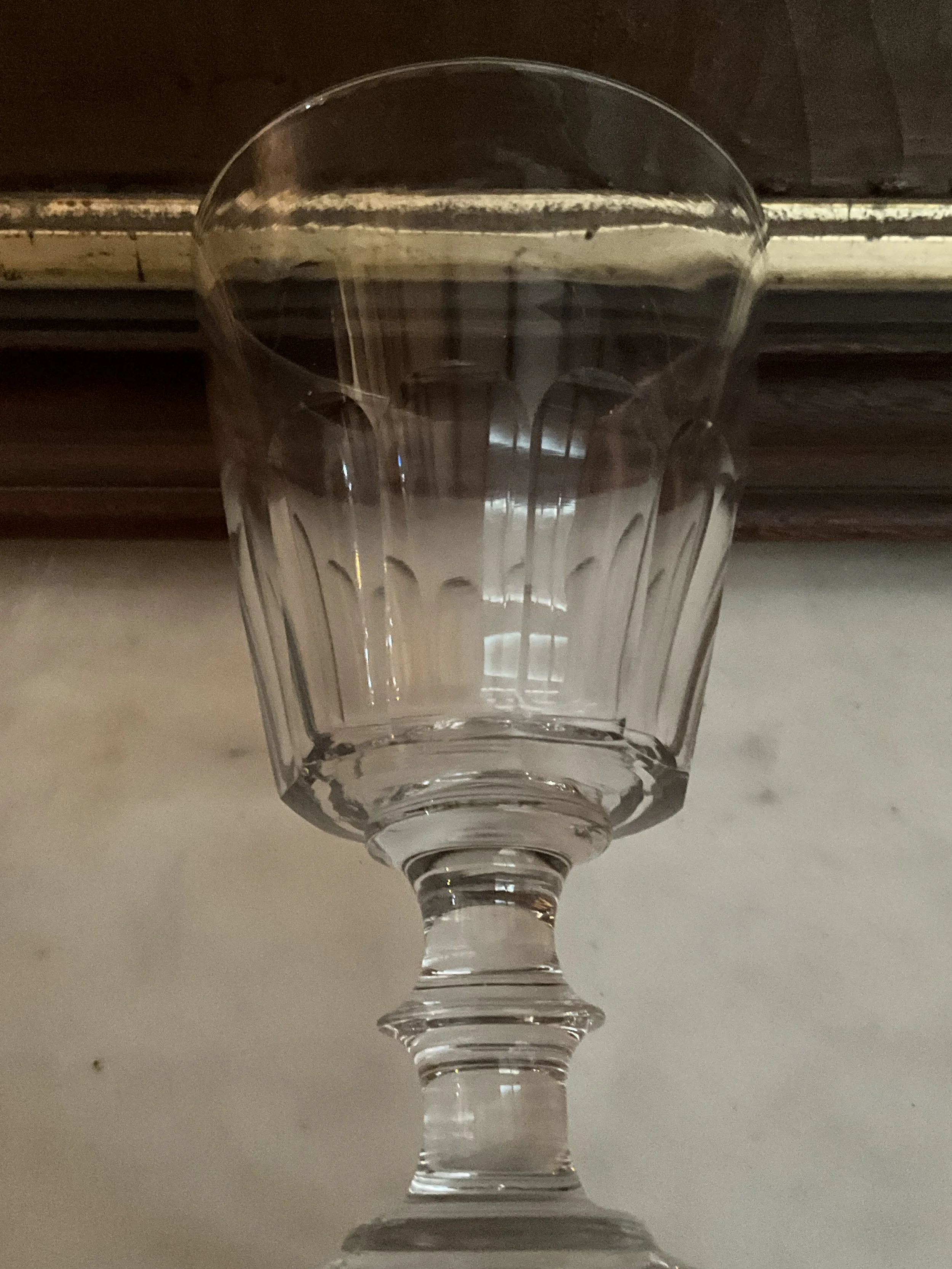 Lucullus Antiques French Antique 19th Century Wine Glasses, Set of Eight