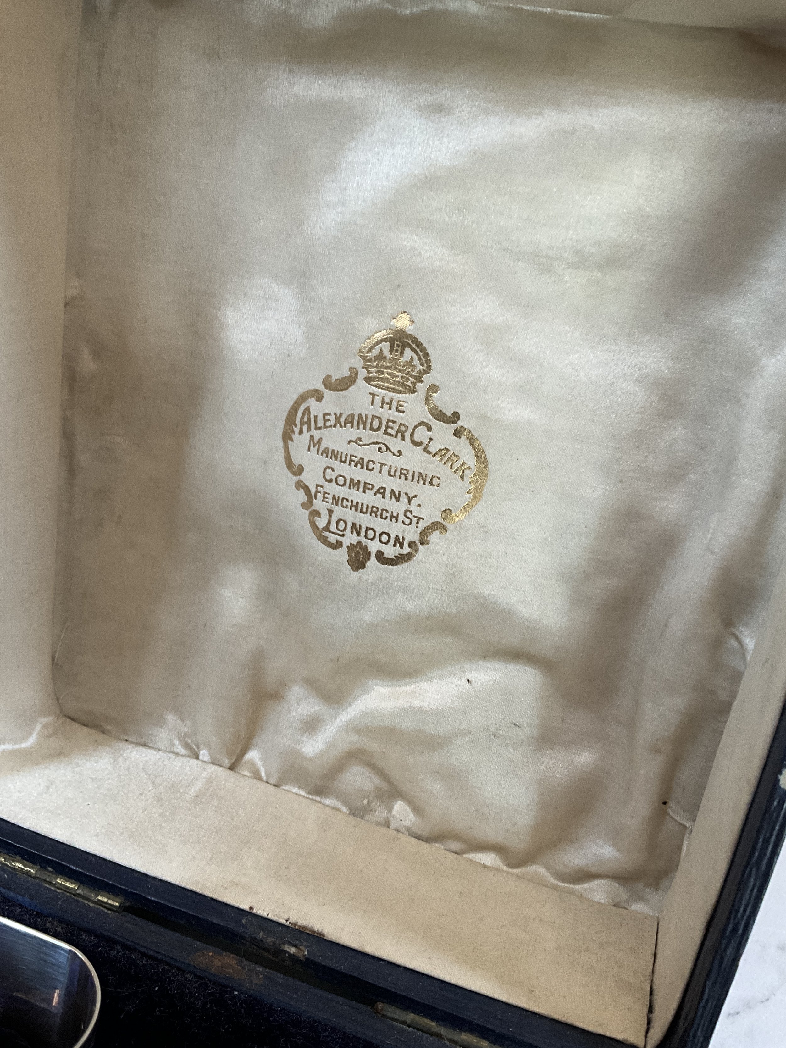 Lucullus Antiques English Antique Edwardian Silver Napkin Rings, Quartet