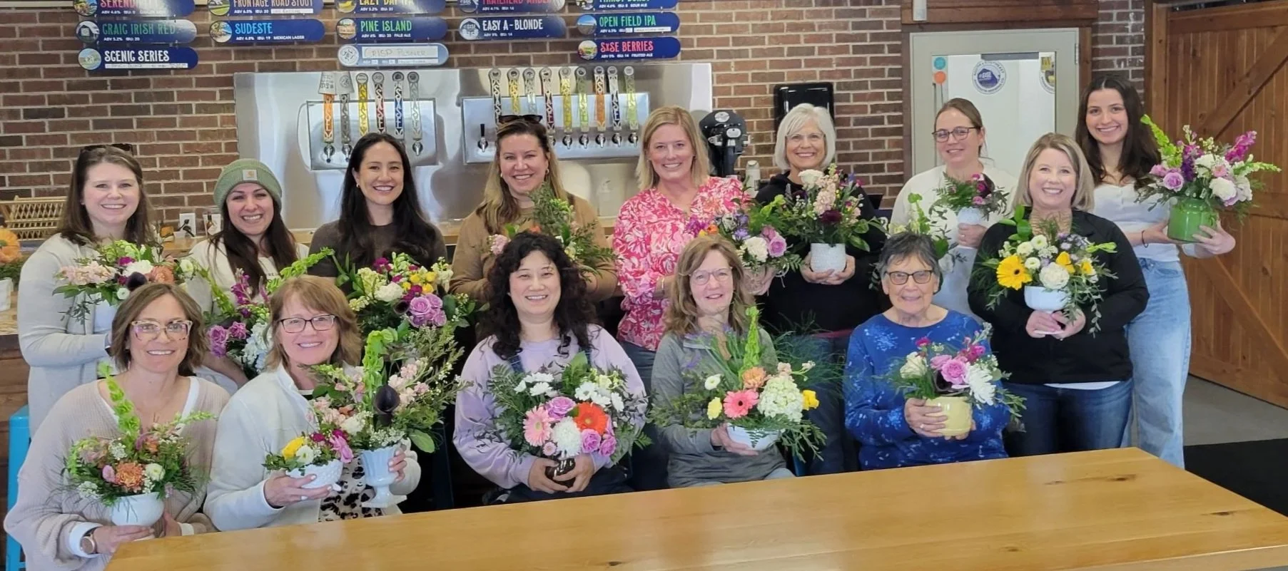 Spring Flower Arranging Class