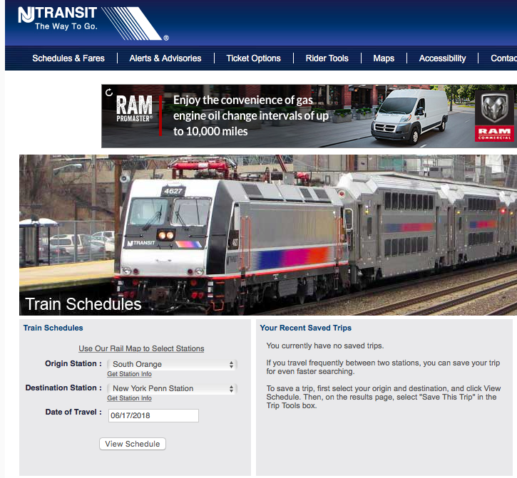 Train Schedules