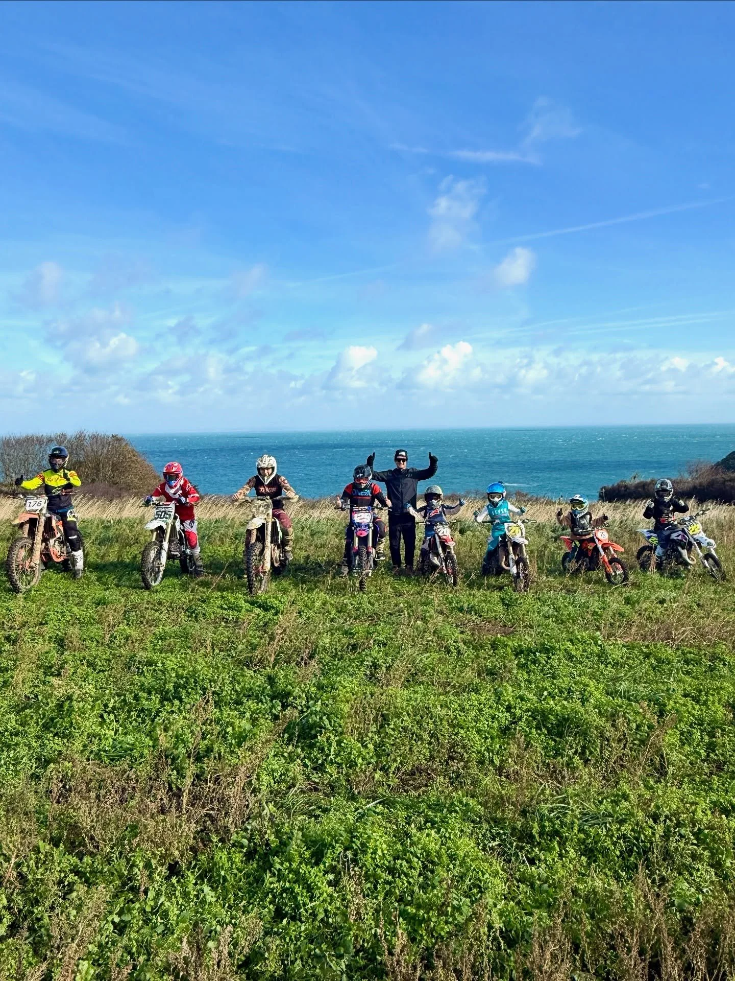 Jersey has been a fun time! 🇯🇪 

The original plan of the gang coming to the UK couldn&rsquo;t work as the boats were cancelled ⛴️ ❌ 

Hop on a plane and we make the best of the situation ✈️ ✅ 

What a fantastic community of people out there, very 