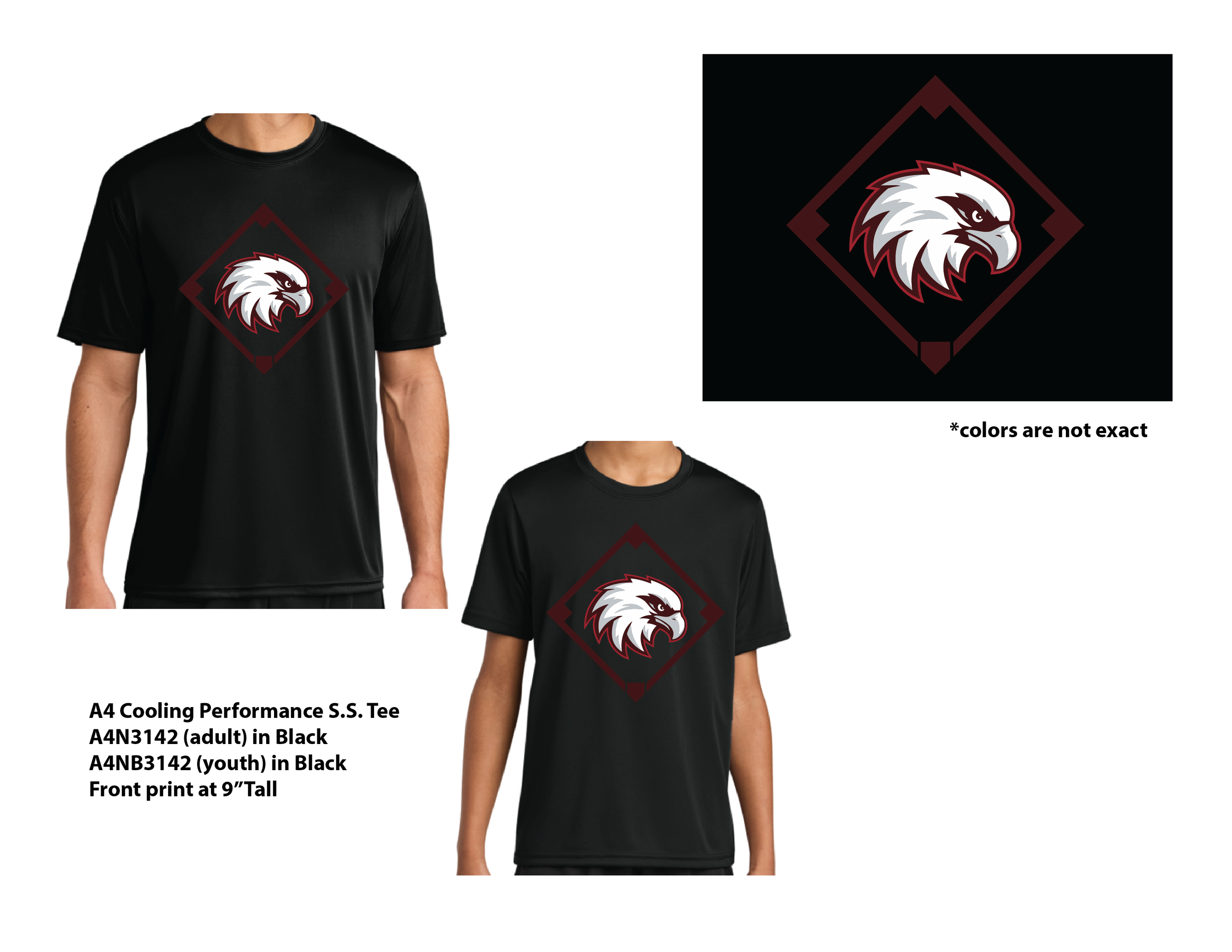 OCA Eagles Fundraiser MOCK-A4 shirt black.png
