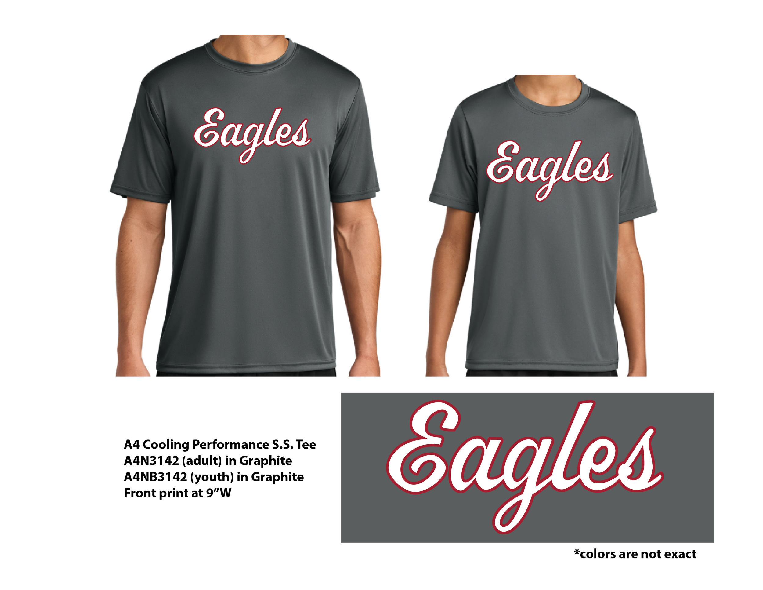 OCA Eagles Fundraiser MOCK-A4 shirt graphite.png