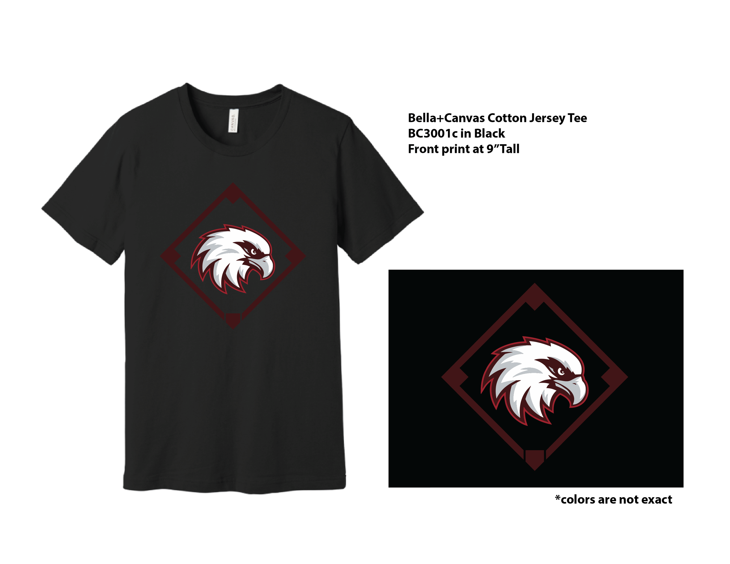 Eagles baseball diamond t shirt
