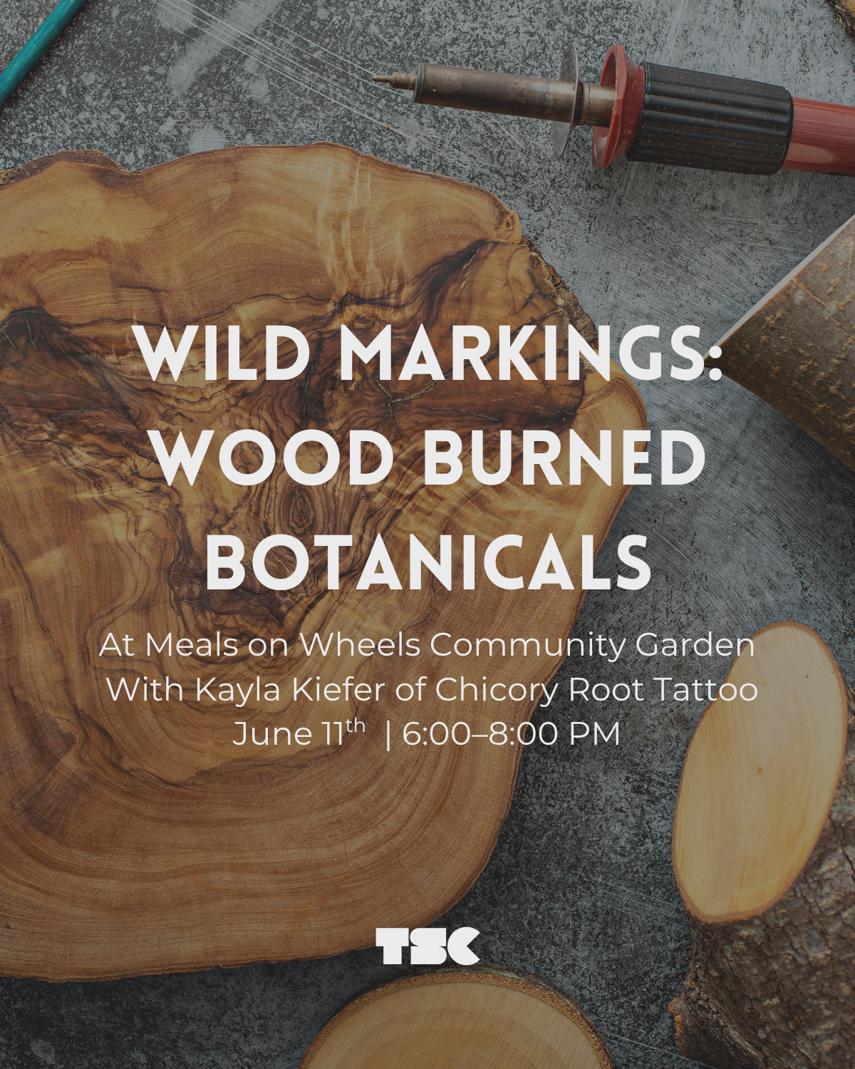 Wild Markings: Wood Burned Botanicals