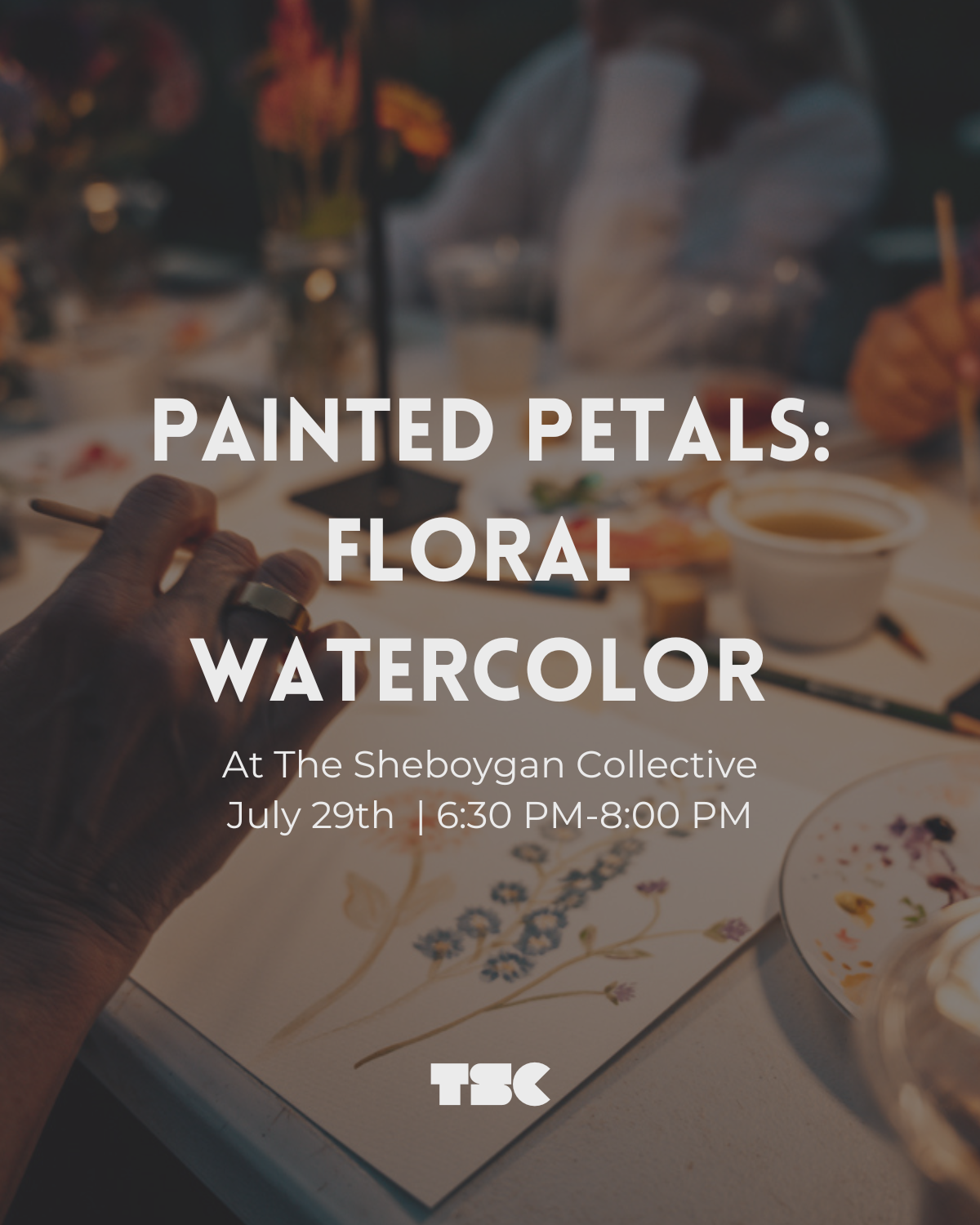 Painted Petals: Floral  Watercolor
