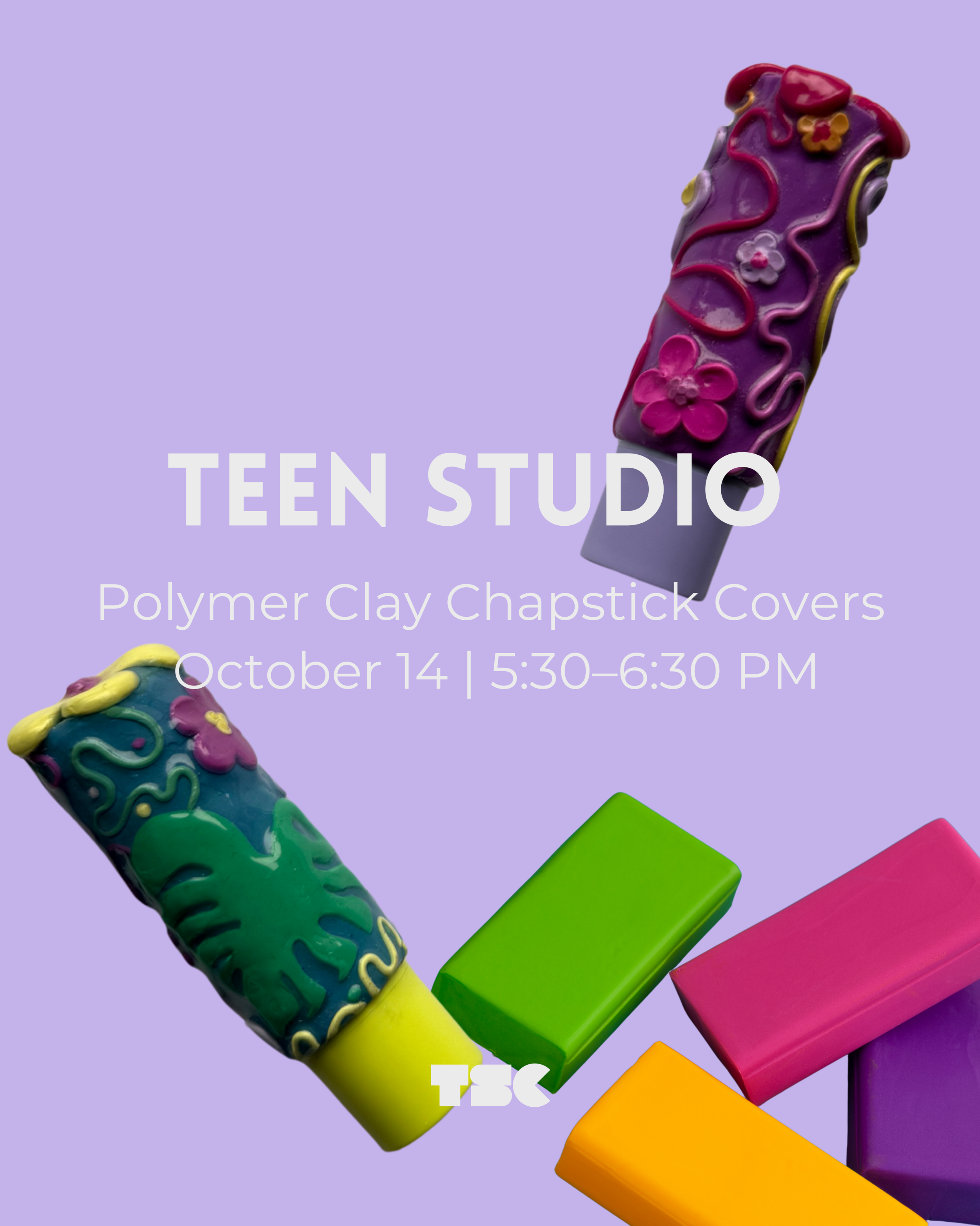 TEEN STUDIO | Polymer Clay Chapstick Covers
