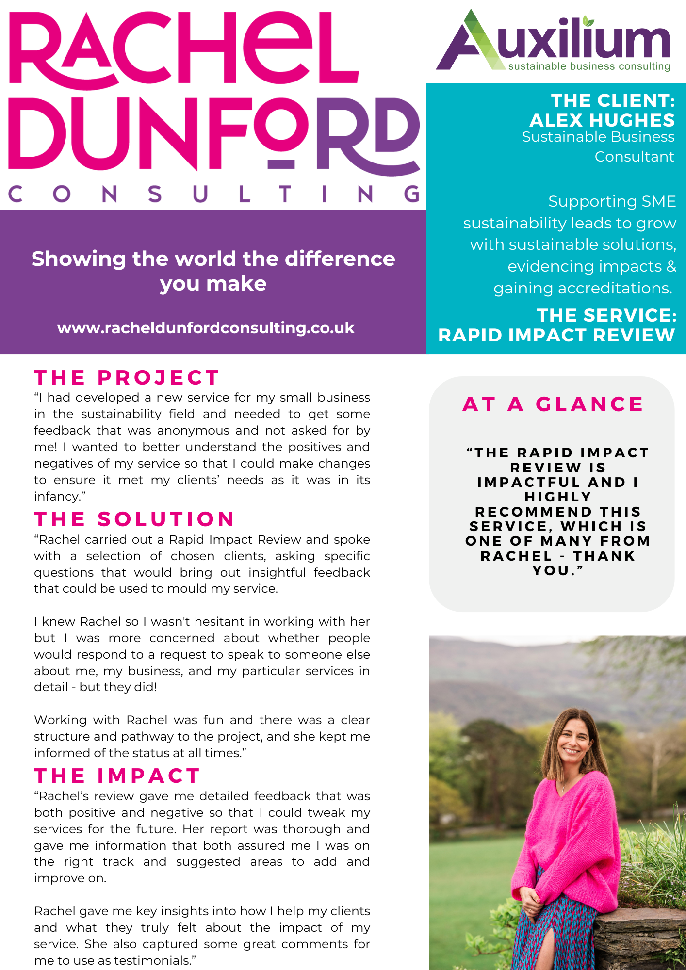 Auxilium Consulting Ltd Case Study