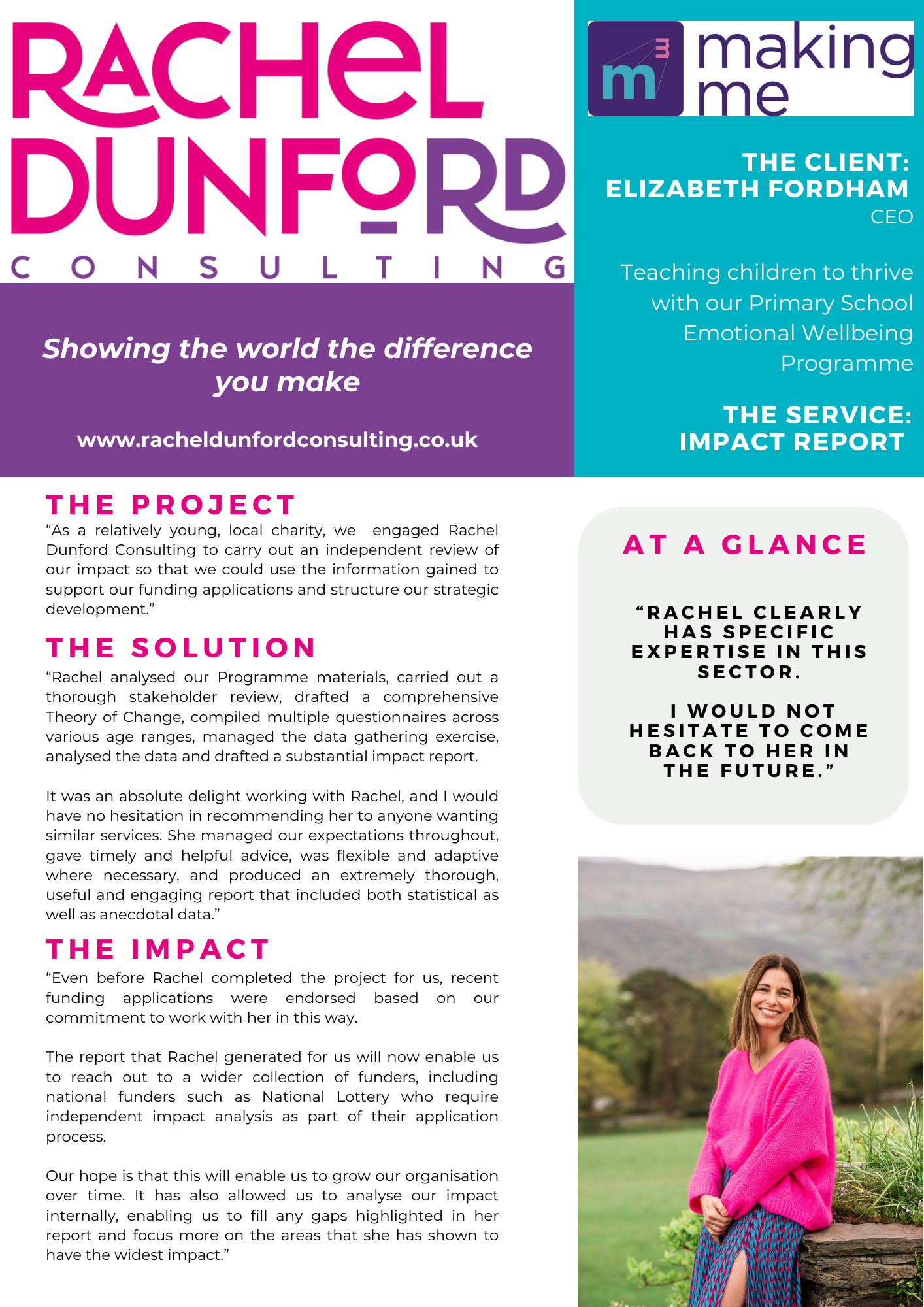 Making Me Case study