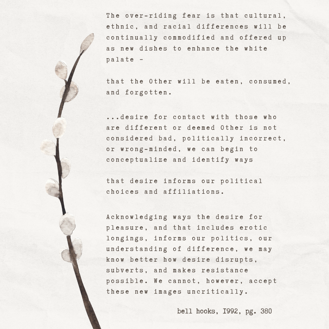 How to change without ‘eating the other’ 