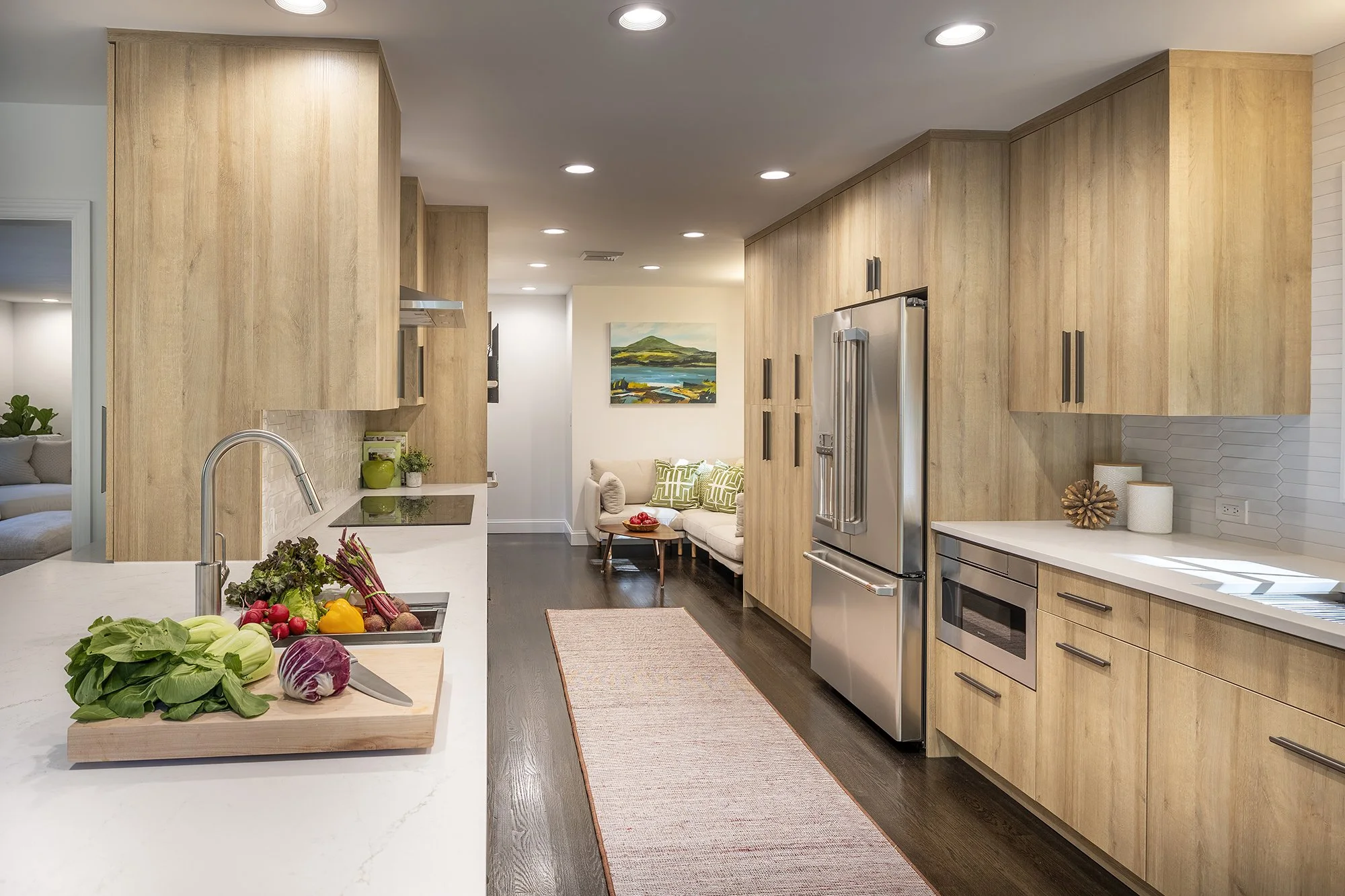Contemporary Natural Material Kitchen Kitchen Remodel in Chappaqua, NY by Amazing Spaces project photo