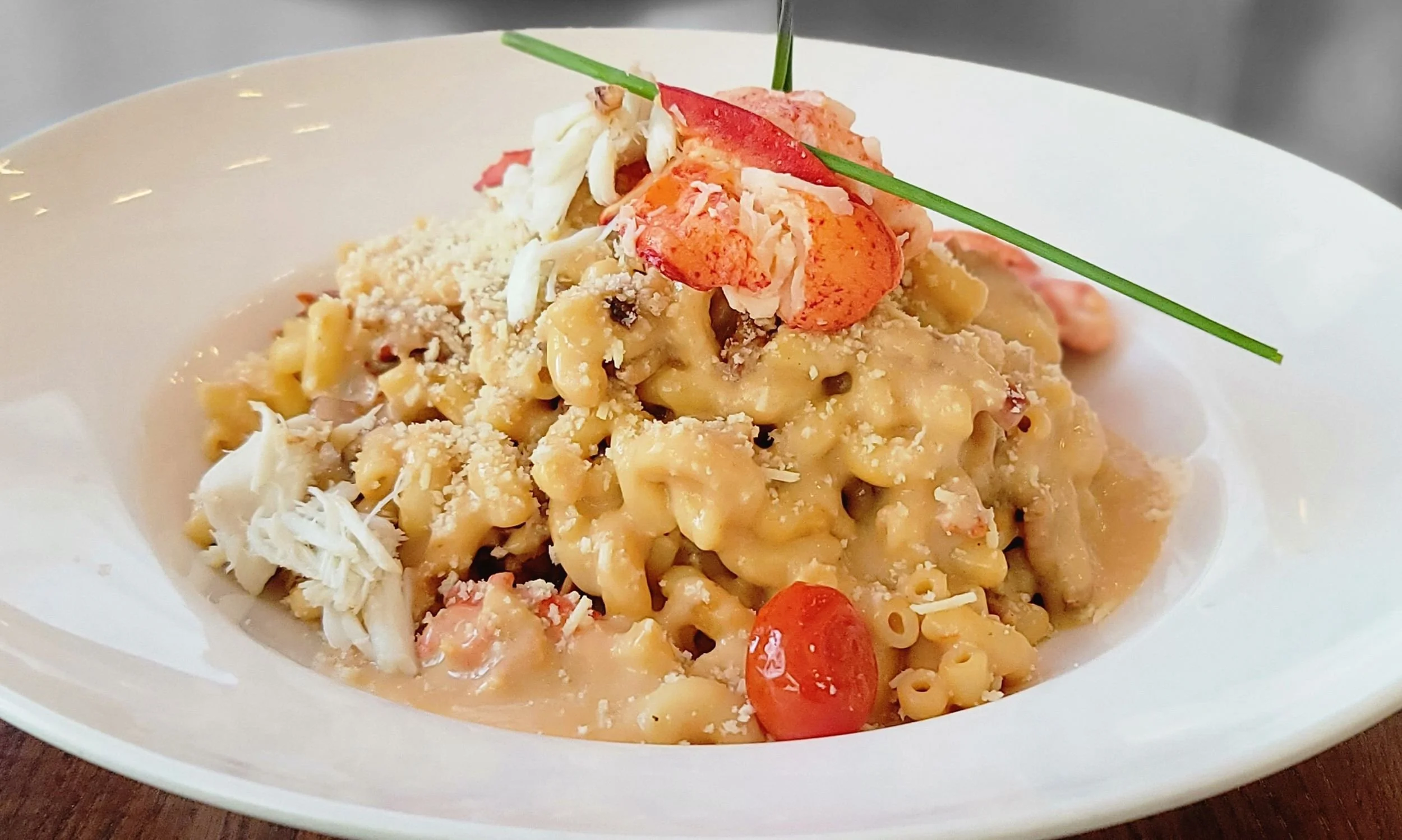 Lobster mac and cheese