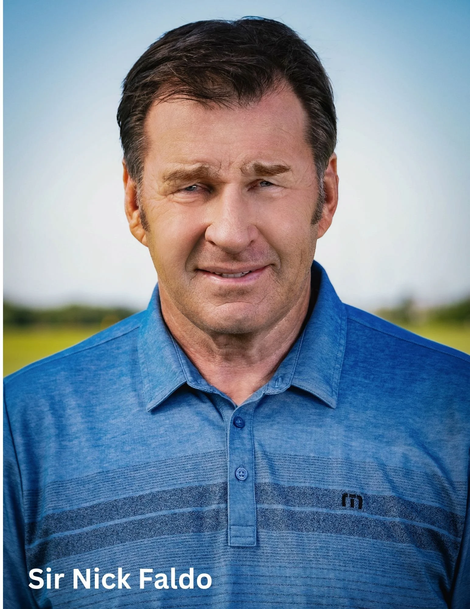 Sir Nick Faldo Portrait
