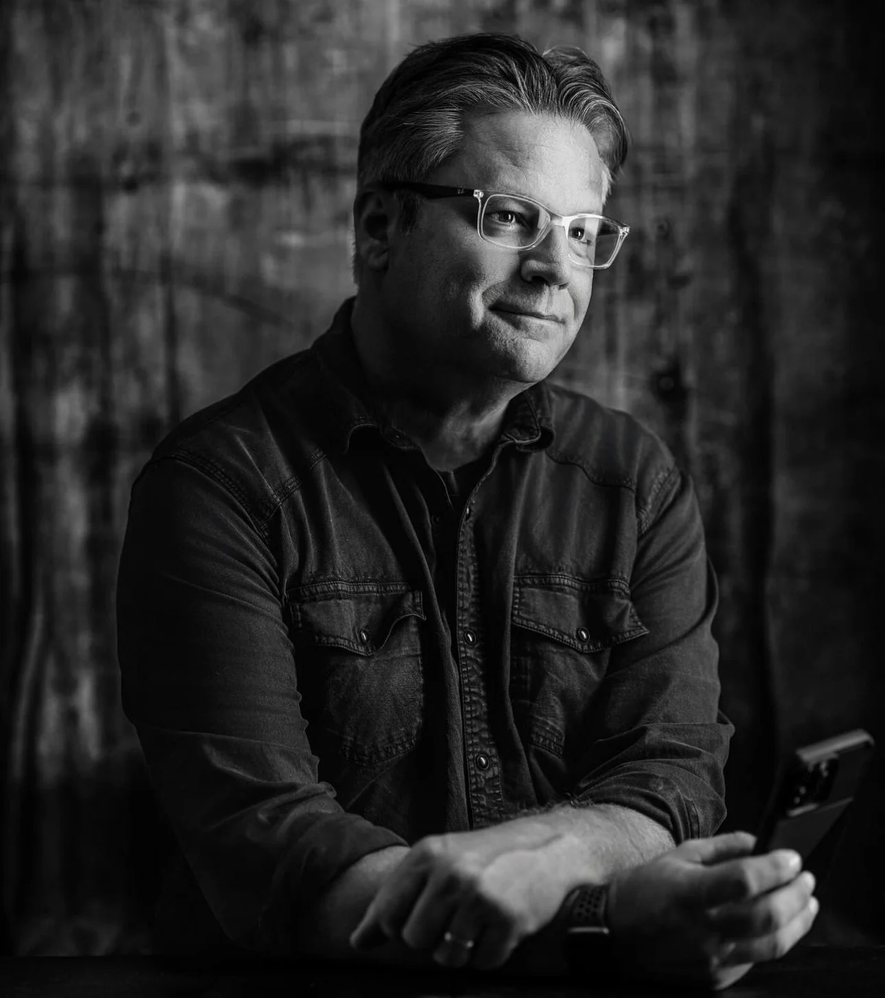 Paul Piasecki, Self Portrait.