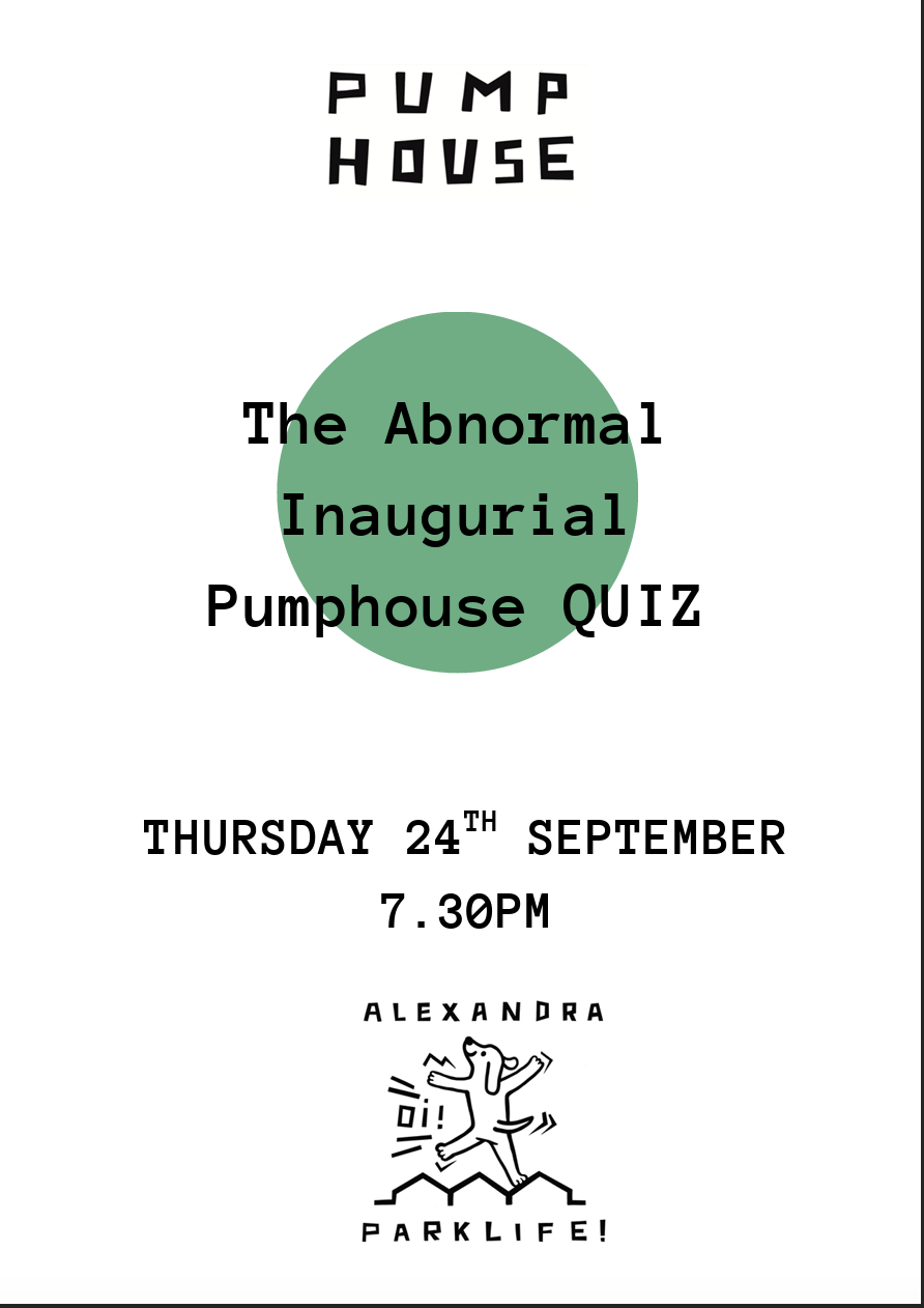 PUMPHOUSE QUIZ