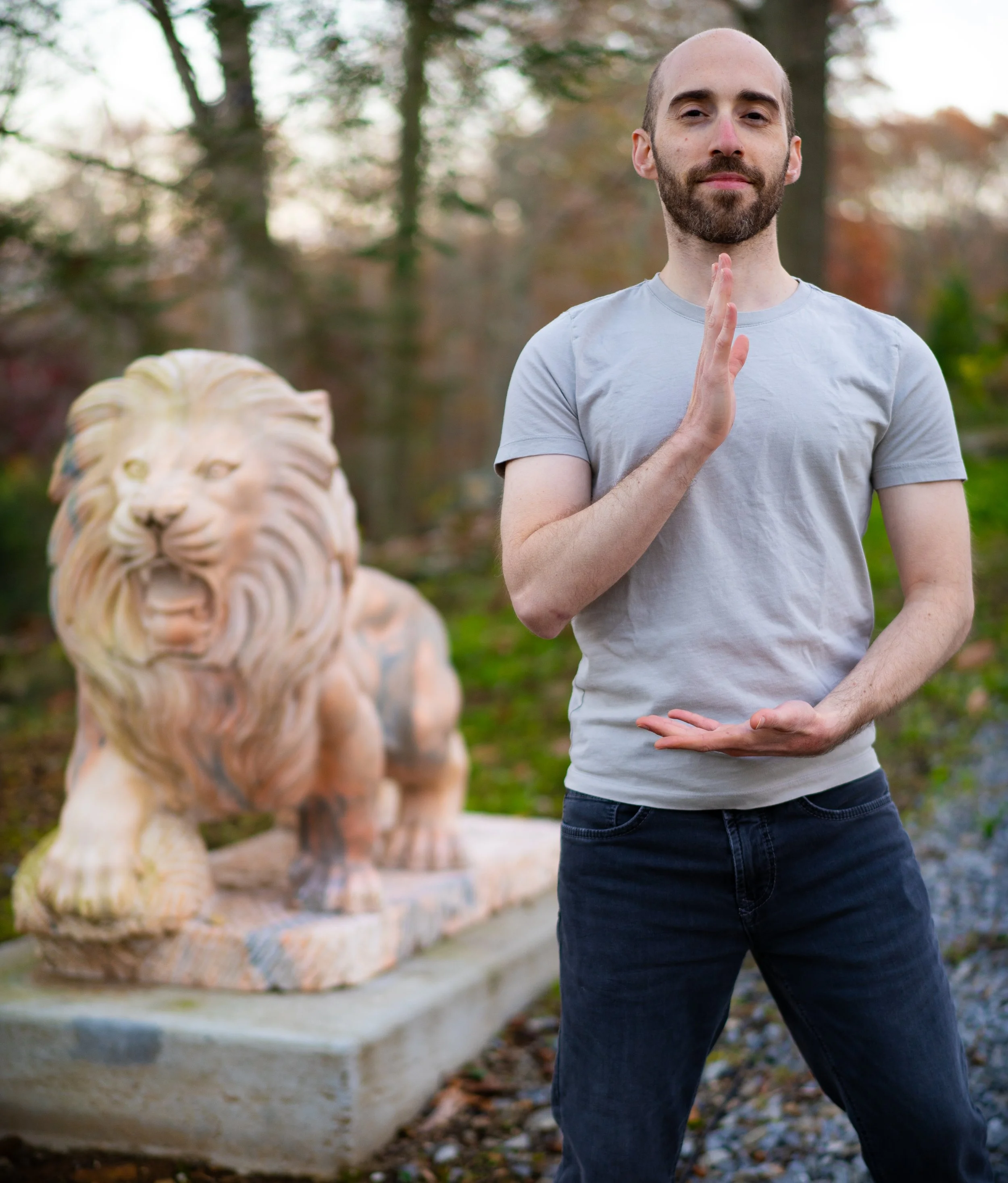 Josh Liebling - Headshot with Lion.JPG