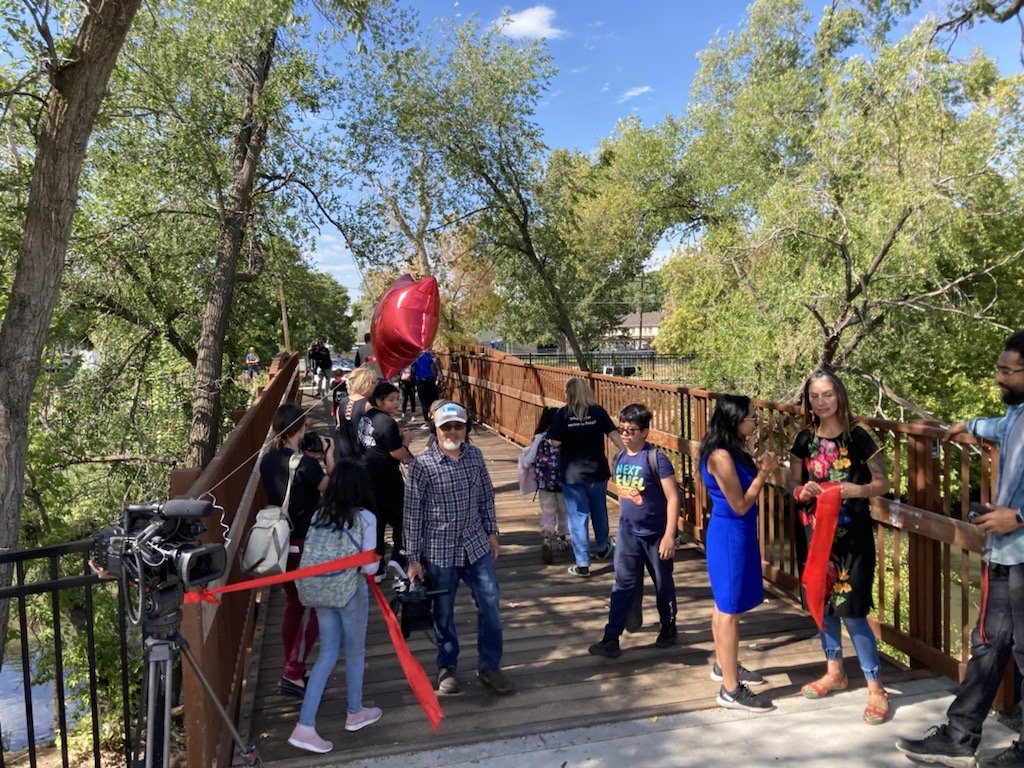 Realignment of the Jordan River Trail, which is included in the Backman Community Open Space Project, is now underway