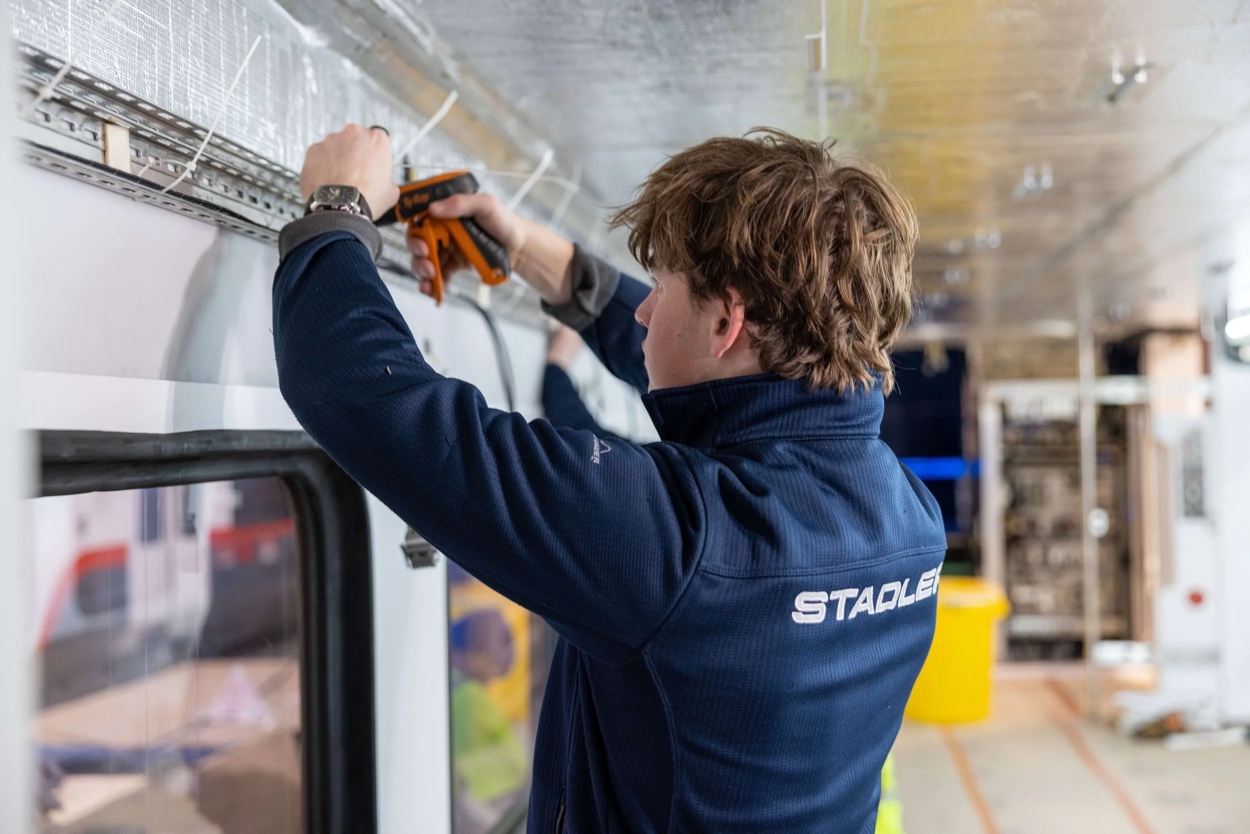   Stadler, a train and railcar manufacturer, introduced the European-style apprenticeships to Utah after moving their manufacturing operations to the state in 2016. The company is headquartered in Switzerland and they knew the success that this kind 