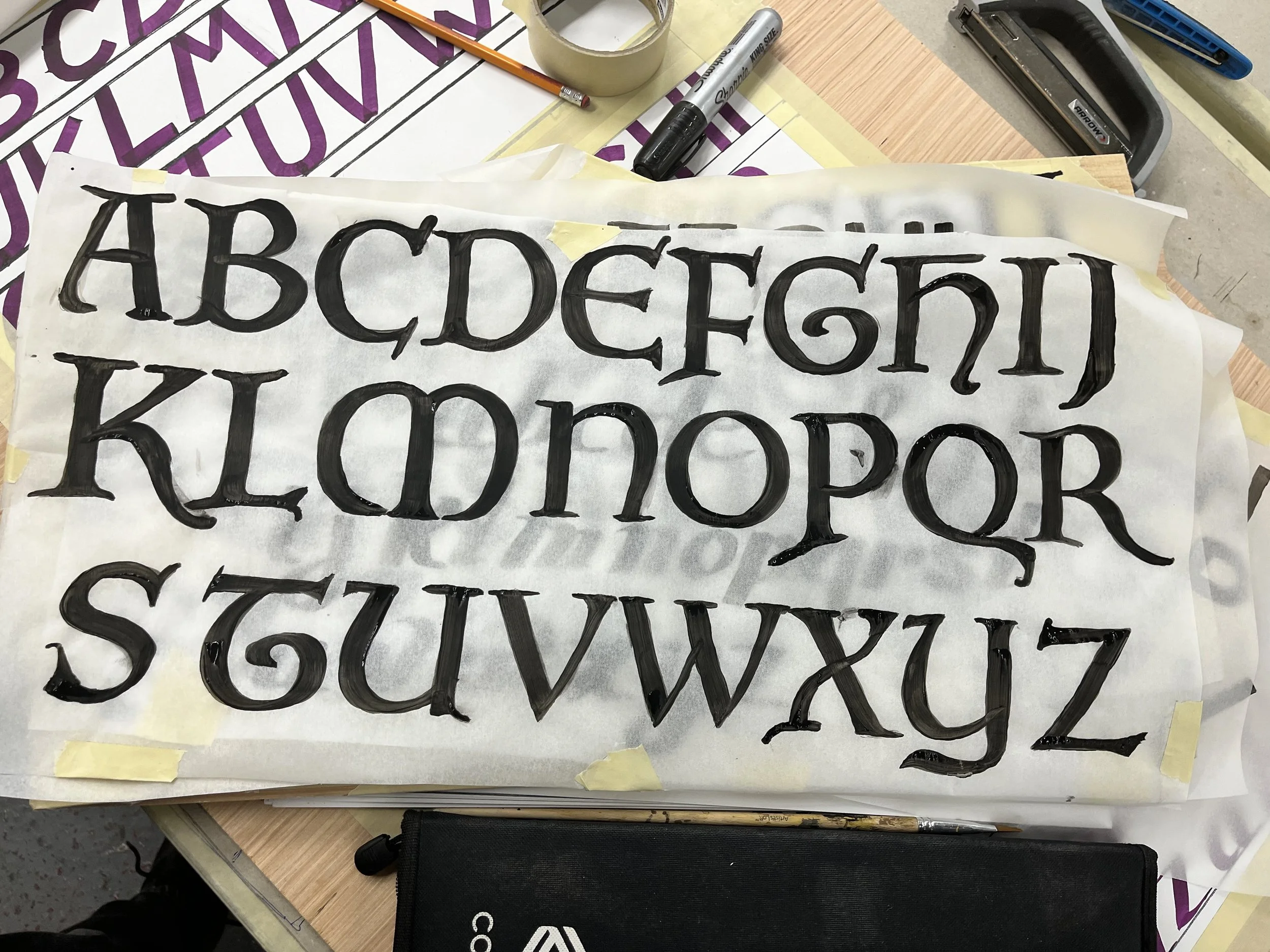 Lettering Practice (2023)