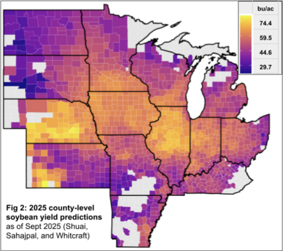 NASA Acres Supports Development of County-Scale Yield Forecasting Tools