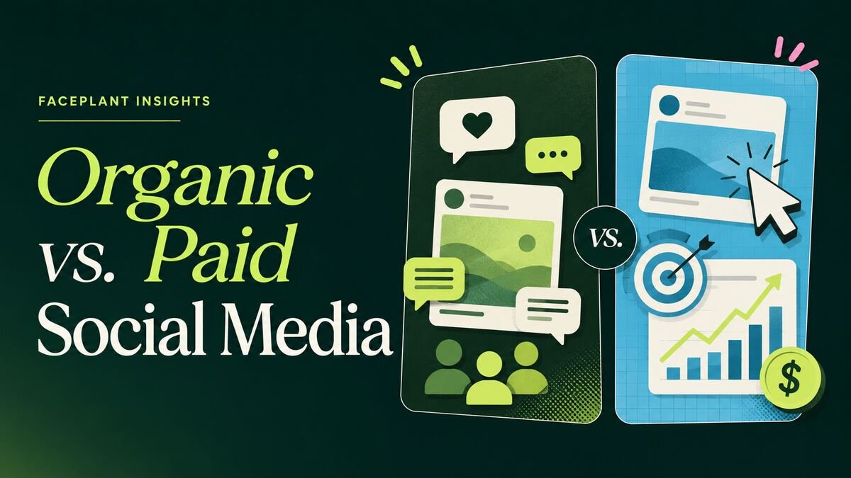 Organic vs Paid Social Media: Differences, ROI, and When to Use Each