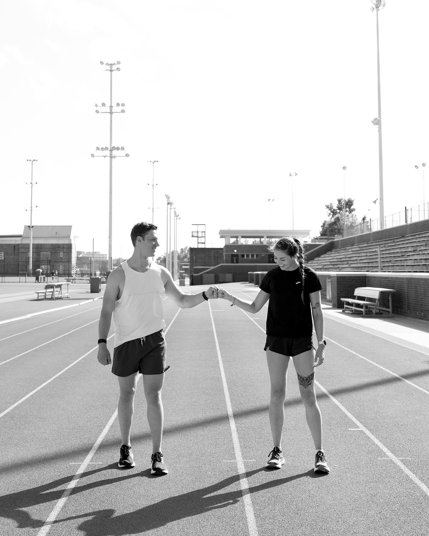 &ldquo;Do what you love with the one you love&rdquo; is something Hannah + Josh live out everyday. These two have lived all over the US, running &amp; training together &amp; now they&rsquo;re headed to Italy to continue on their journey. Give @banan