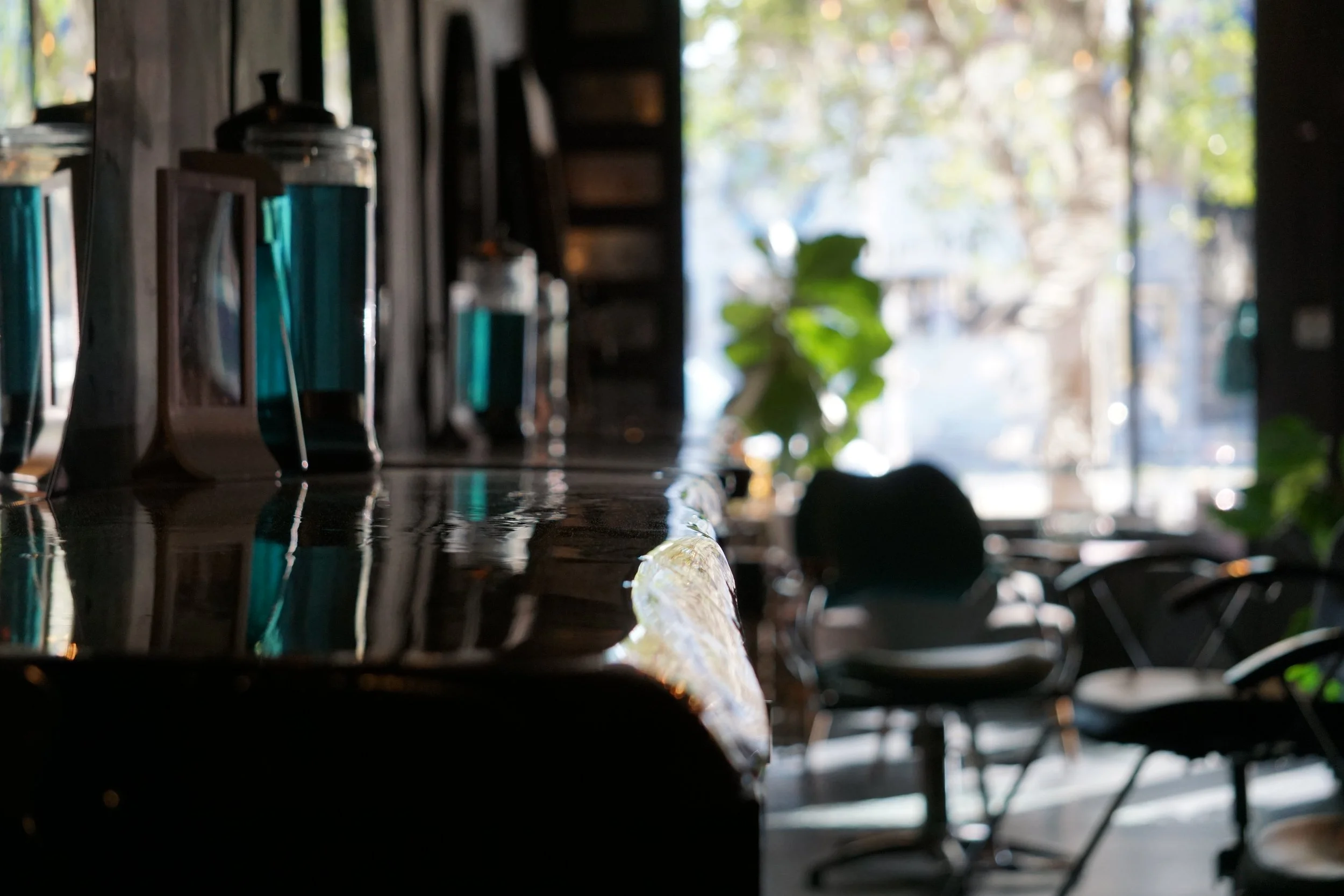 Photo by: Christopher Ferrell; salon interior, murray hill, jacksonville,FL
